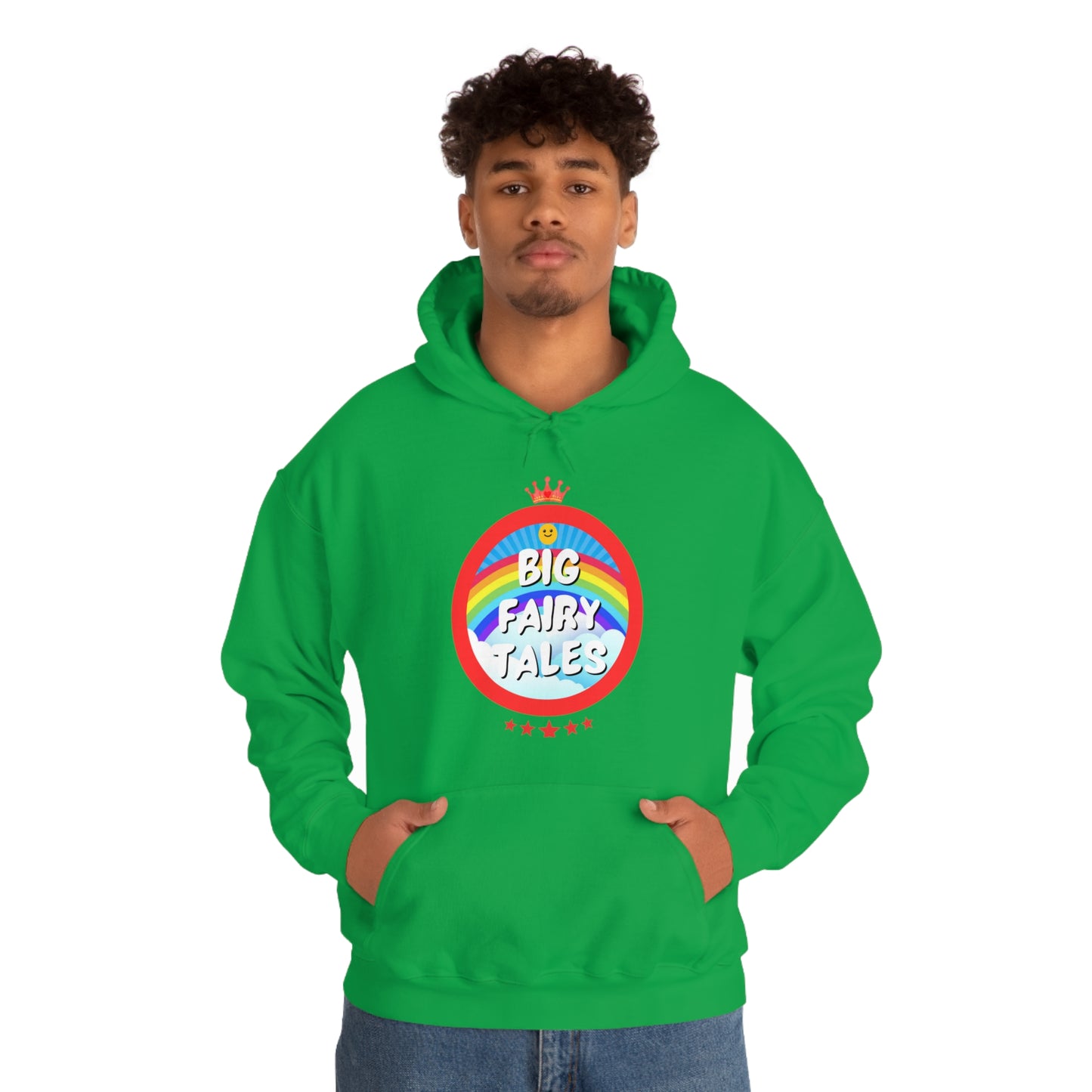 Big Fairy Tales By Schatar Unisex Heavy Blend™ Hooded Sweatshirt