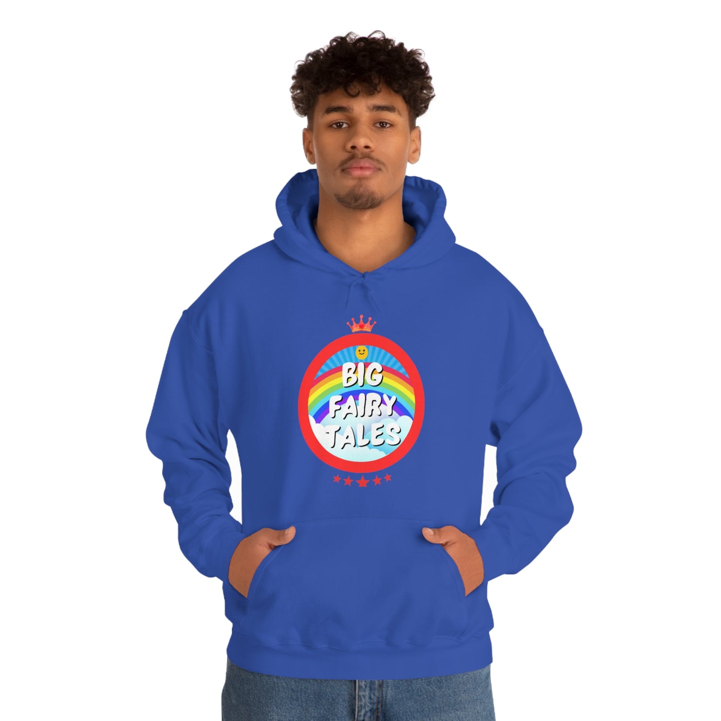 Big Fairy Tales By Schatar Unisex Heavy Blend™ Hooded Sweatshirt