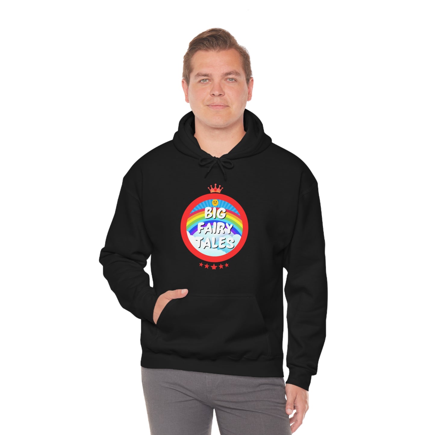 Big Fairy Tales By Schatar Unisex Heavy Blend™ Hooded Sweatshirt