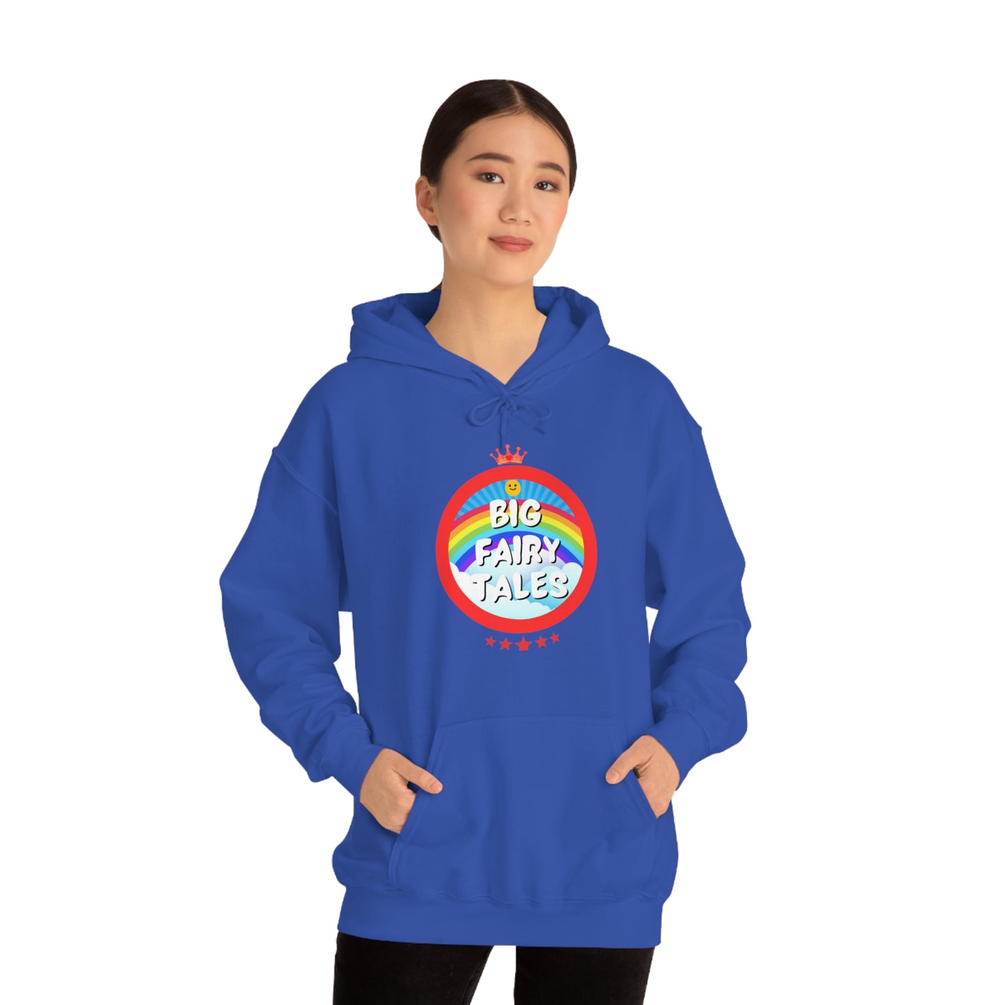 Big Fairy Tales By Schatar Unisex Heavy Blend™ Hooded Sweatshirt