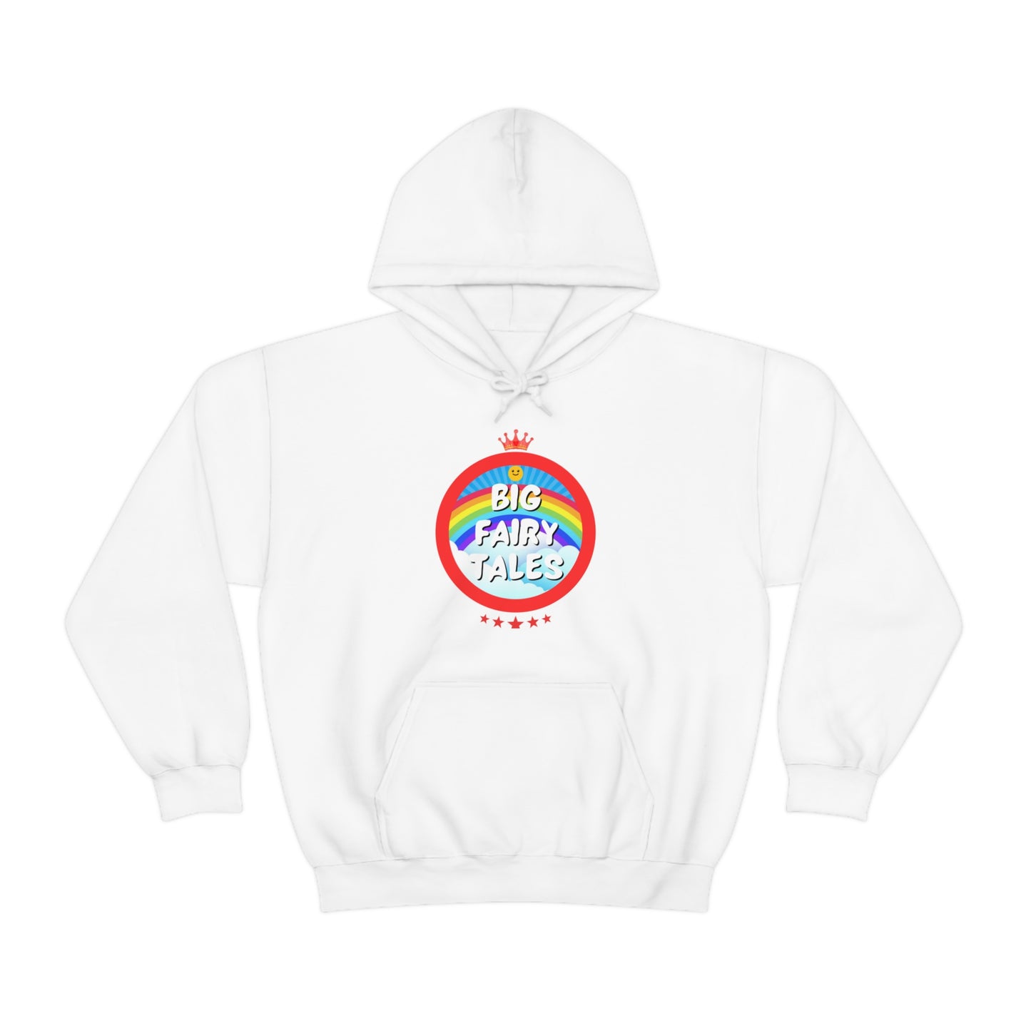 Big Fairy Tales By Schatar Unisex Heavy Blend™ Hooded Sweatshirt