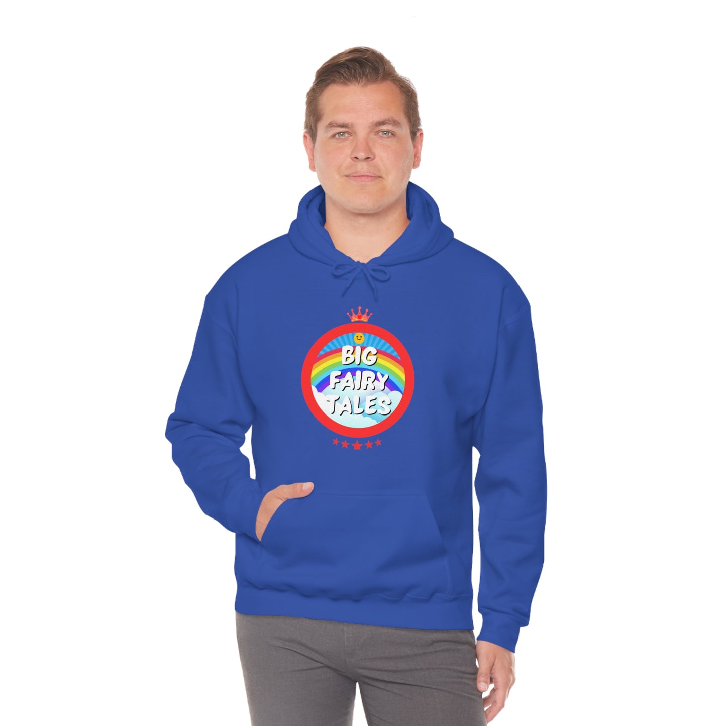 Big Fairy Tales By Schatar Unisex Heavy Blend™ Hooded Sweatshirt