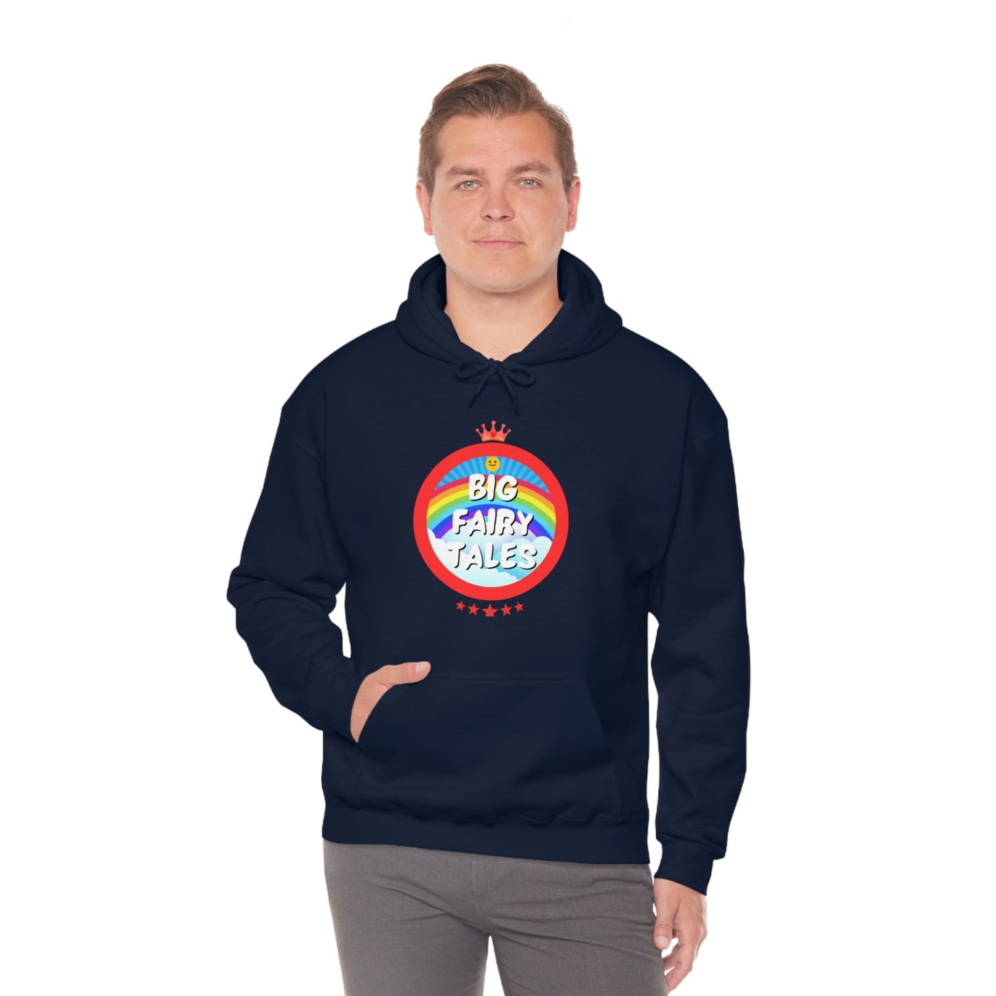 Big Fairy Tales By Schatar Unisex Heavy Blend™ Hooded Sweatshirt