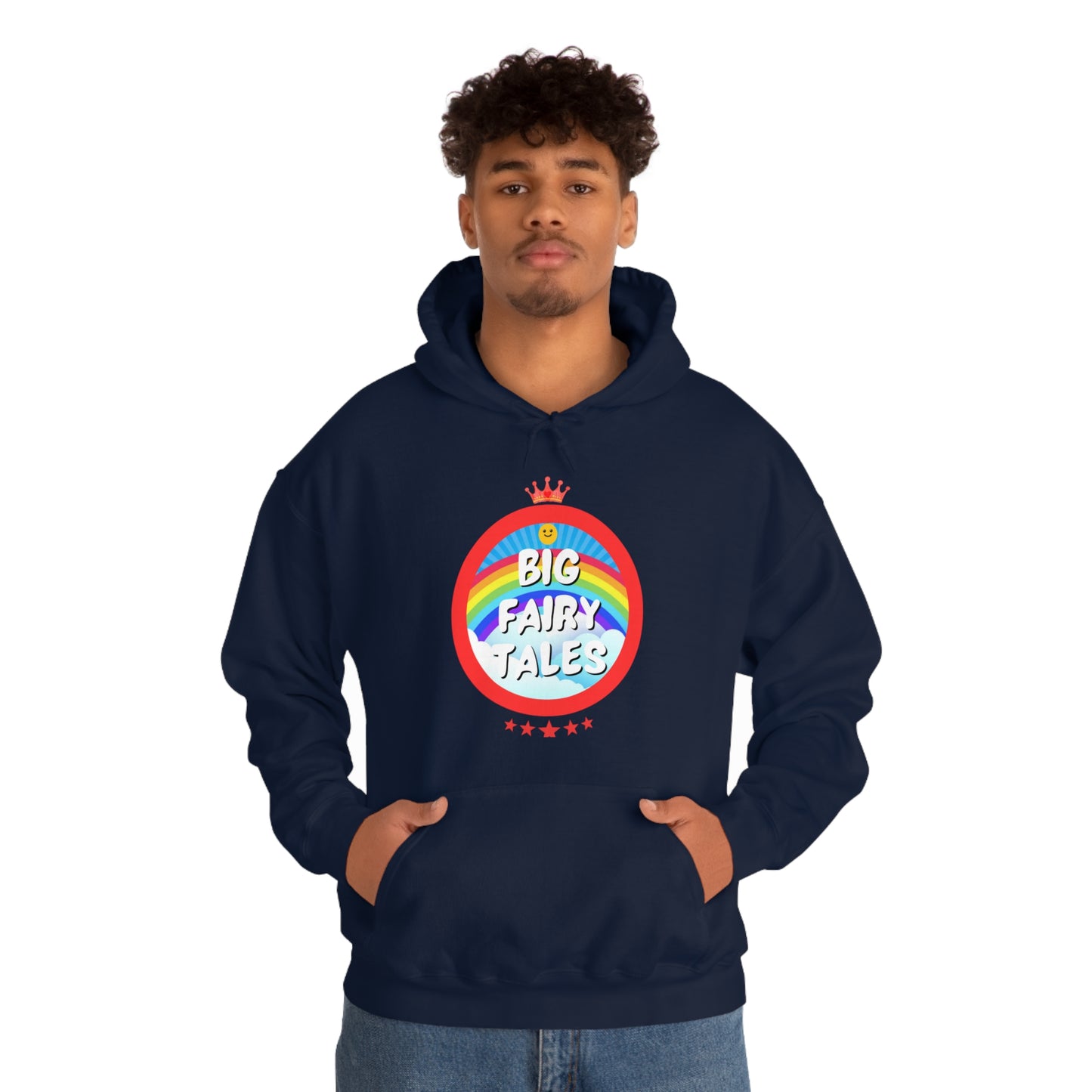 Big Fairy Tales By Schatar Unisex Heavy Blend™ Hooded Sweatshirt