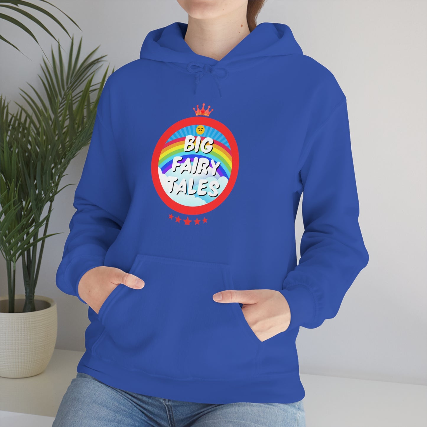 Big Fairy Tales By Schatar Unisex Heavy Blend™ Hooded Sweatshirt