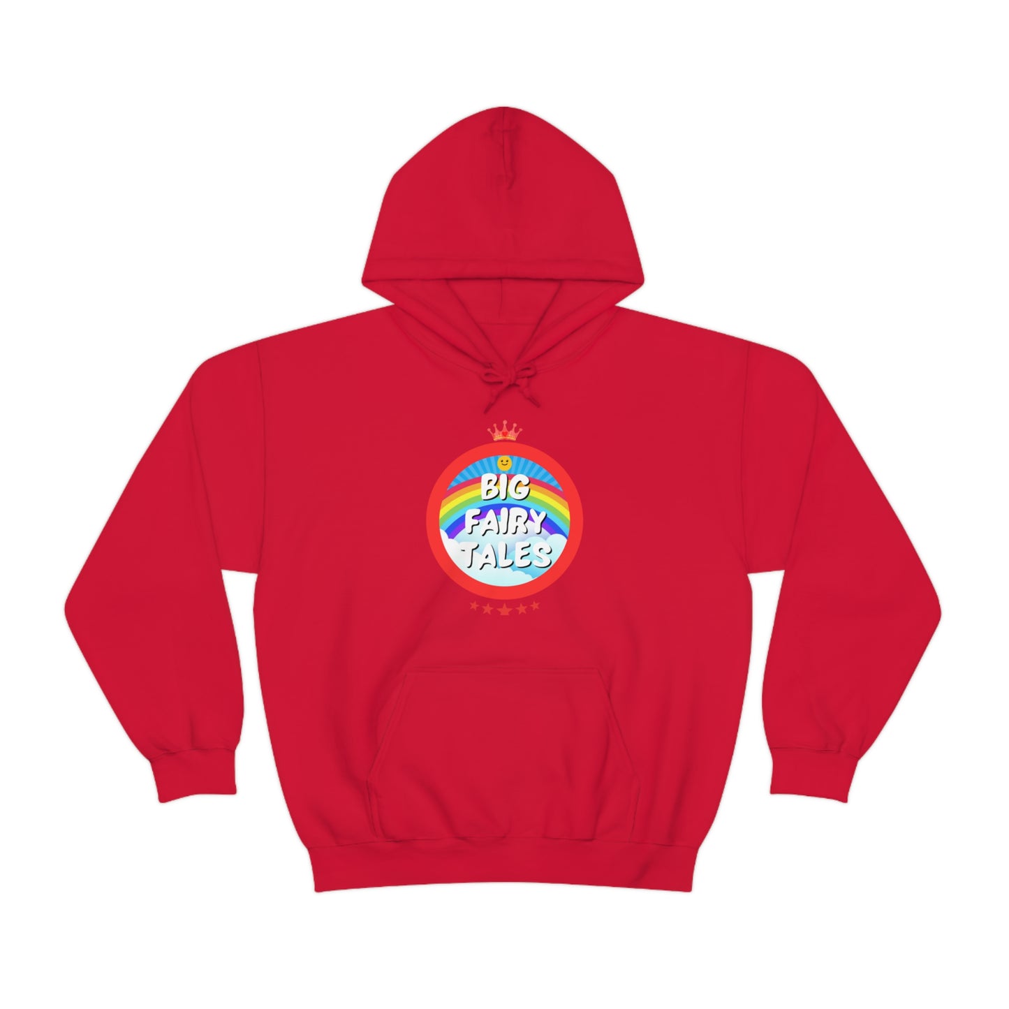 Big Fairy Tales By Schatar Unisex Heavy Blend™ Hooded Sweatshirt