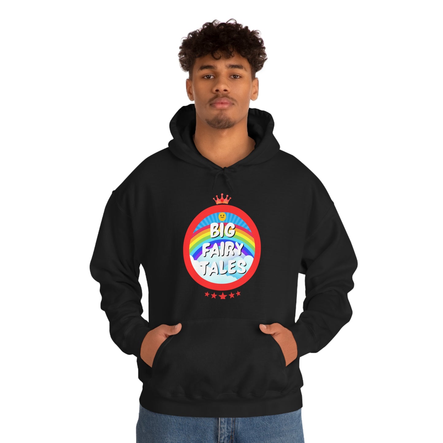 Big Fairy Tales By Schatar Unisex Heavy Blend™ Hooded Sweatshirt