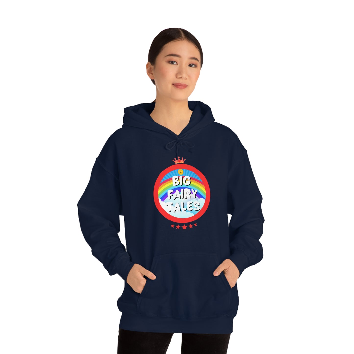 Big Fairy Tales By Schatar Unisex Heavy Blend™ Hooded Sweatshirt