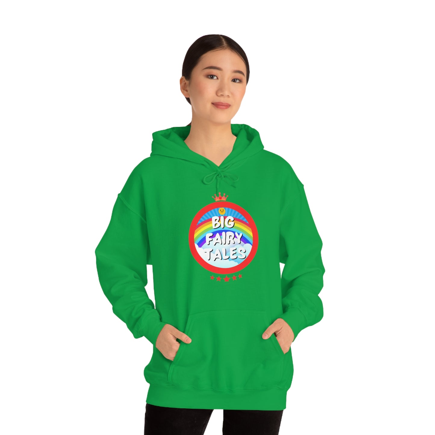 Big Fairy Tales By Schatar Unisex Heavy Blend™ Hooded Sweatshirt