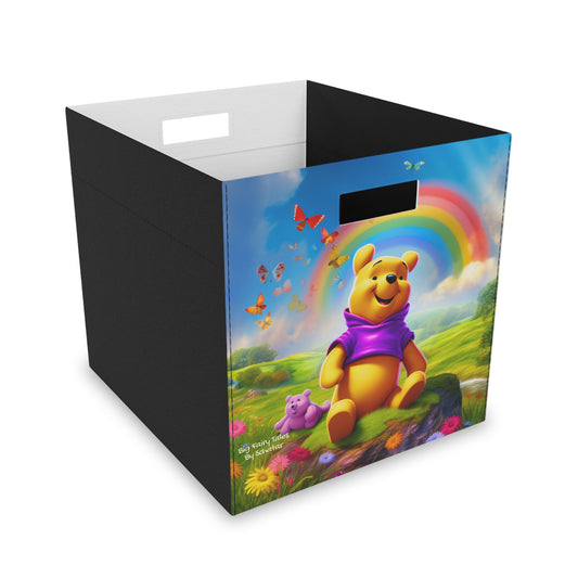 Winnie The Pooh Felt Storage Box From Big Fairy Tales By Schatar