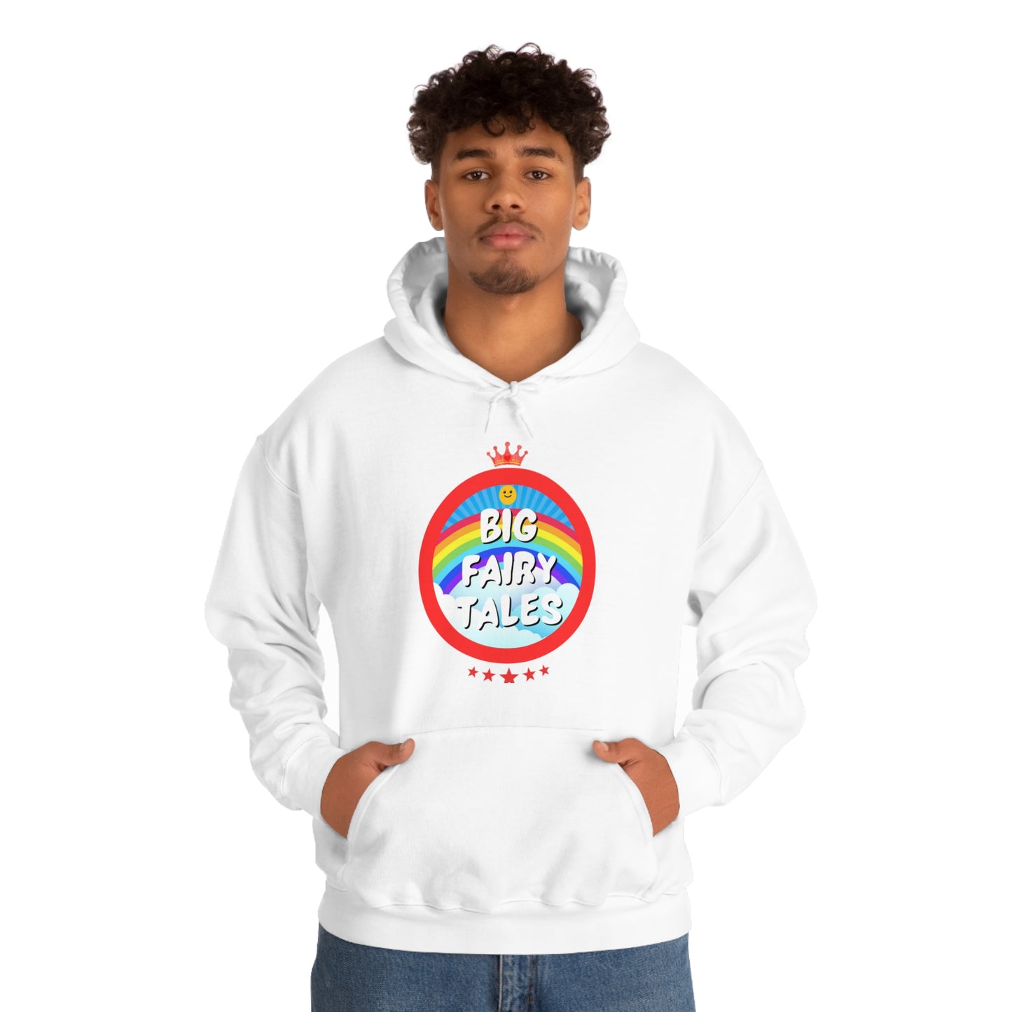 Big Fairy Tales By Schatar Unisex Heavy Blend™ Hooded Sweatshirt