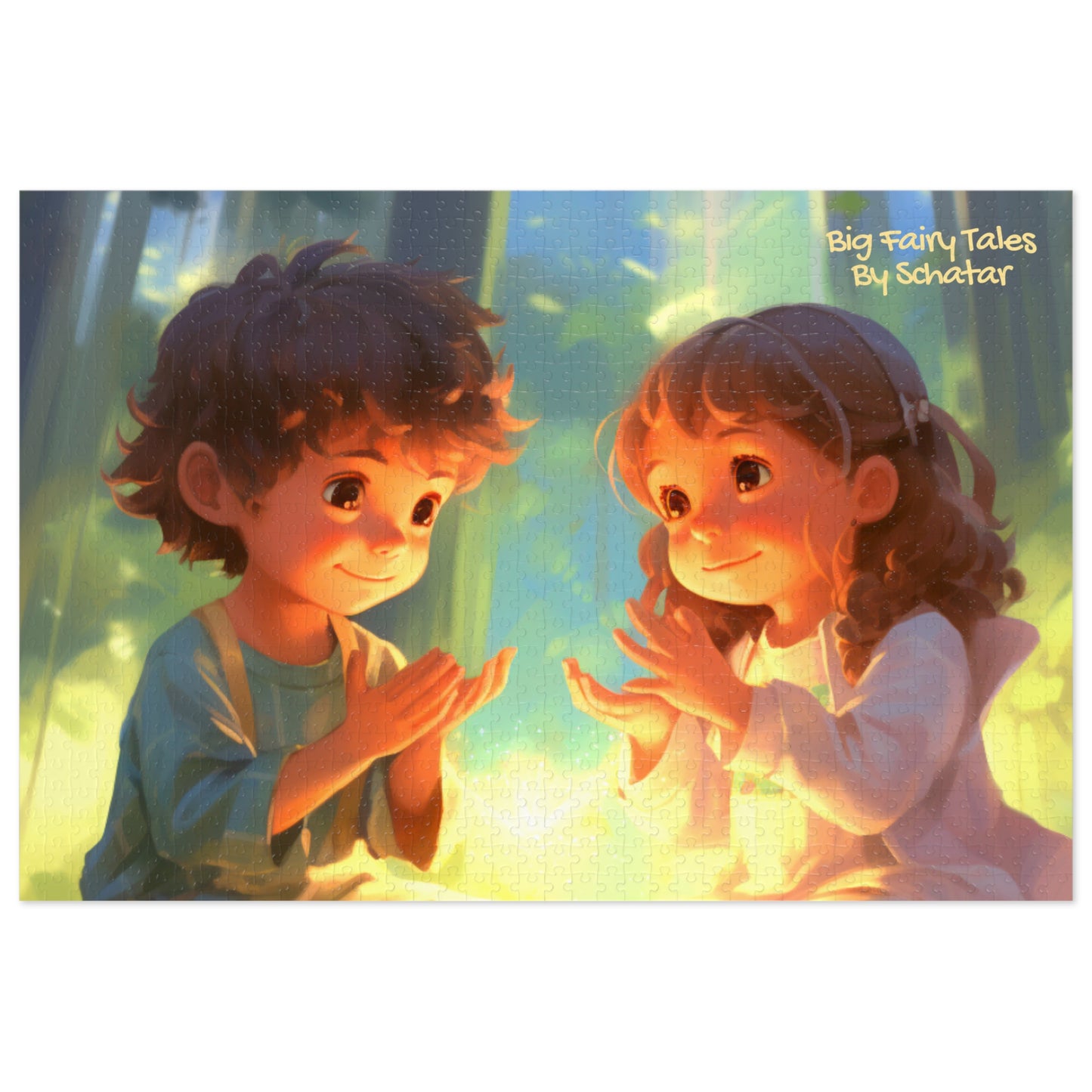 Glowing Adventure Puzzle From Big Fairy Tales By Schatar