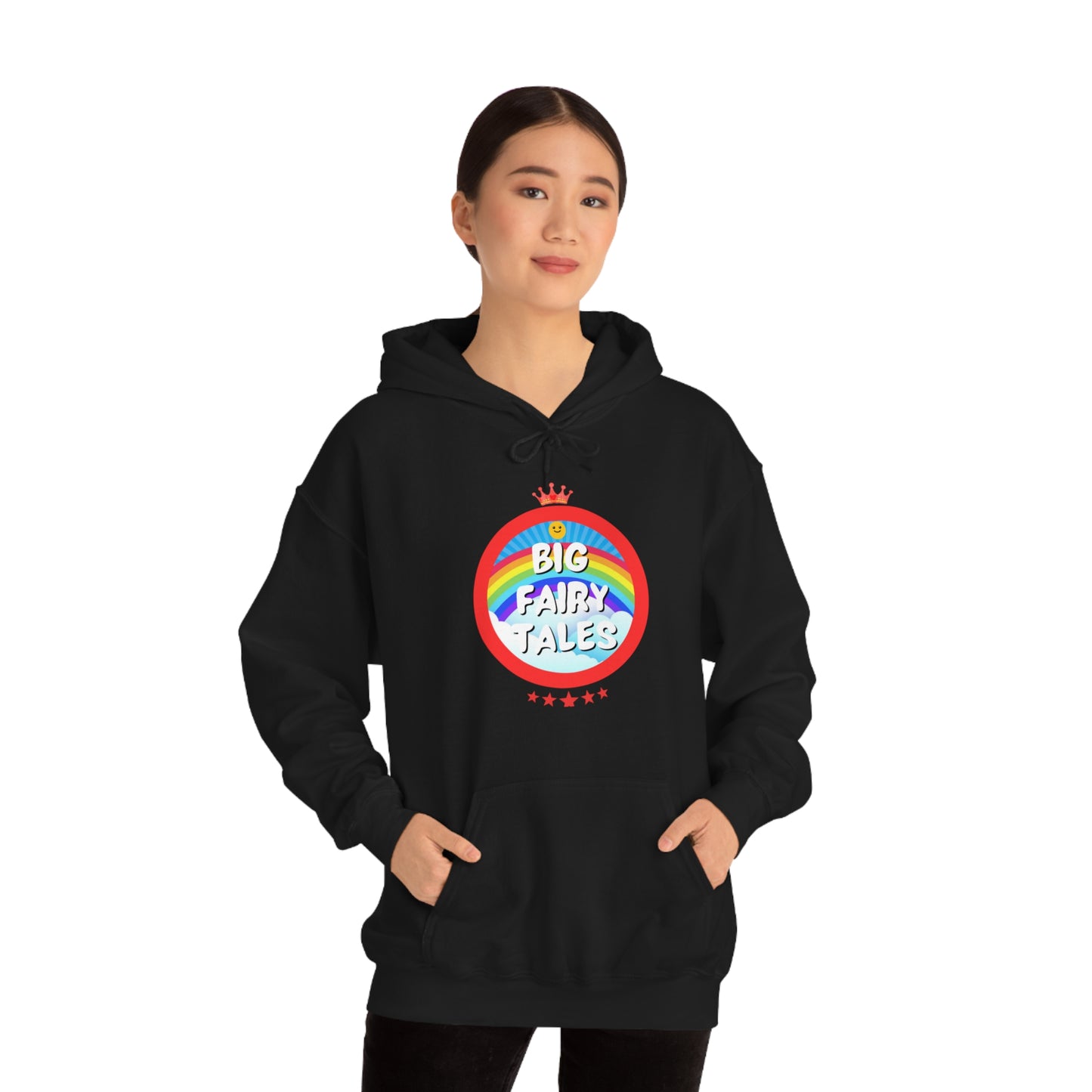 Big Fairy Tales By Schatar Unisex Heavy Blend™ Hooded Sweatshirt