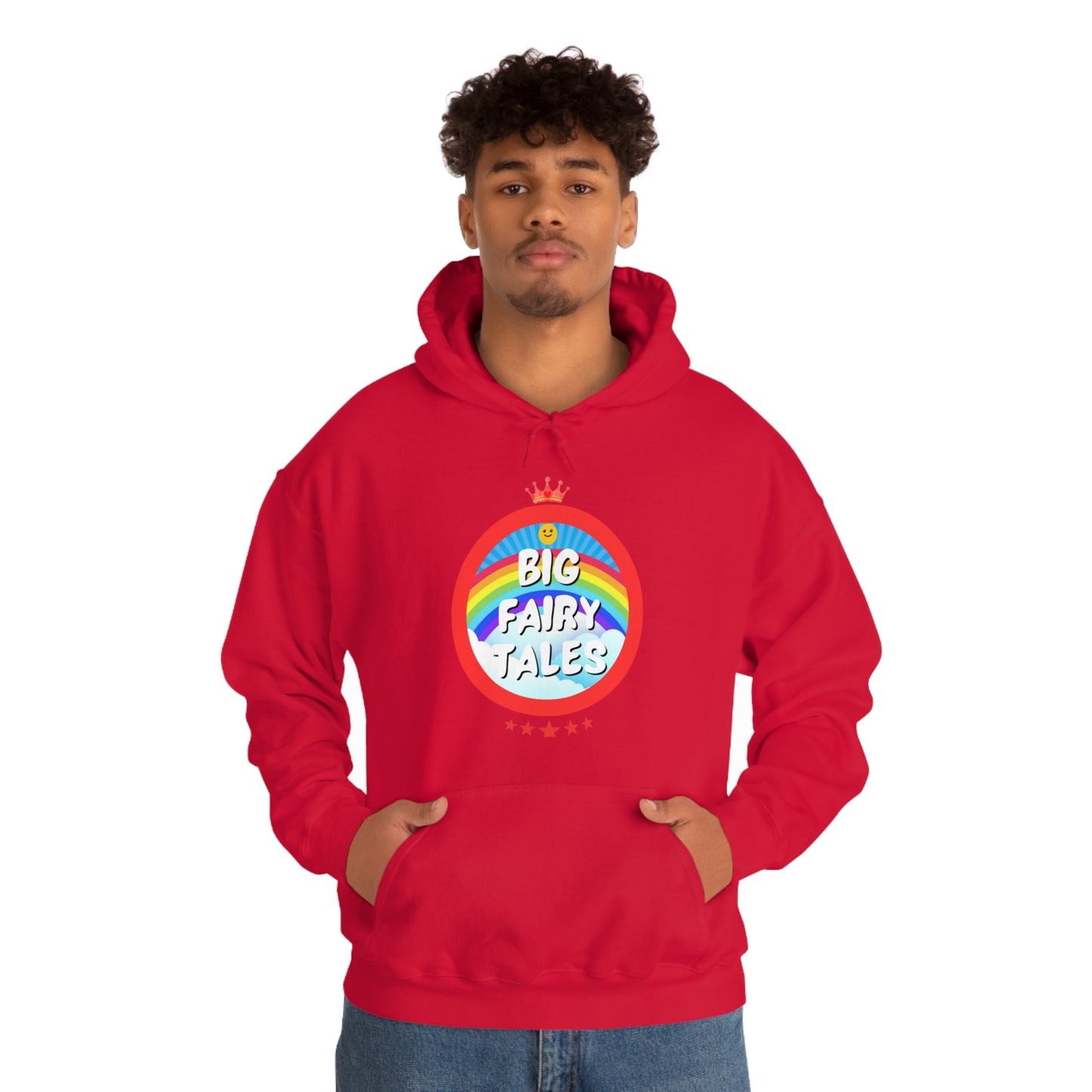 Big Fairy Tales By Schatar Unisex Heavy Blend™ Hooded Sweatshirt