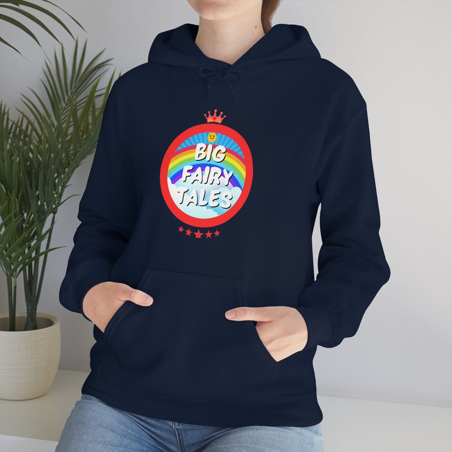 Big Fairy Tales By Schatar Unisex Heavy Blend™ Hooded Sweatshirt