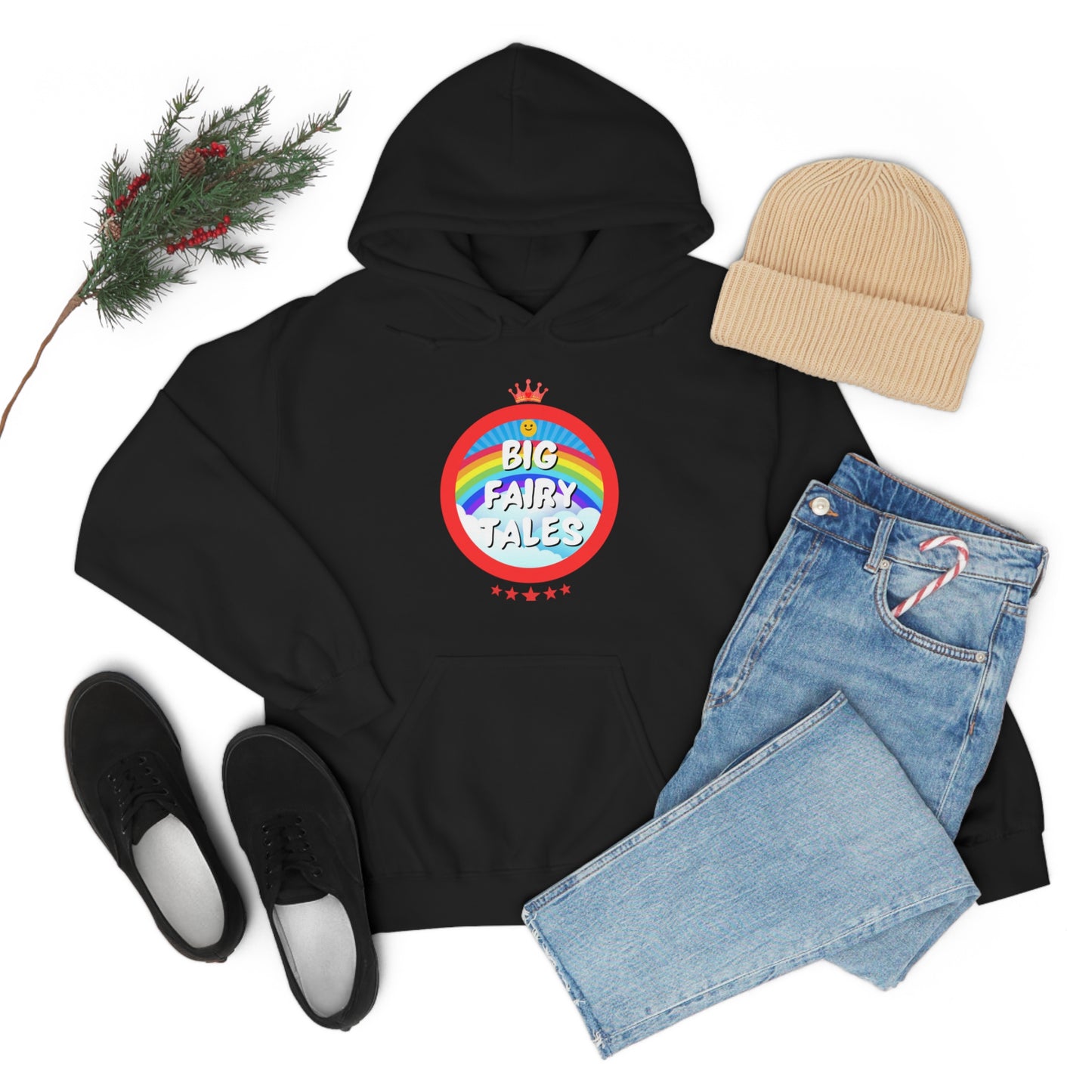 Big Fairy Tales By Schatar Unisex Heavy Blend™ Hooded Sweatshirt