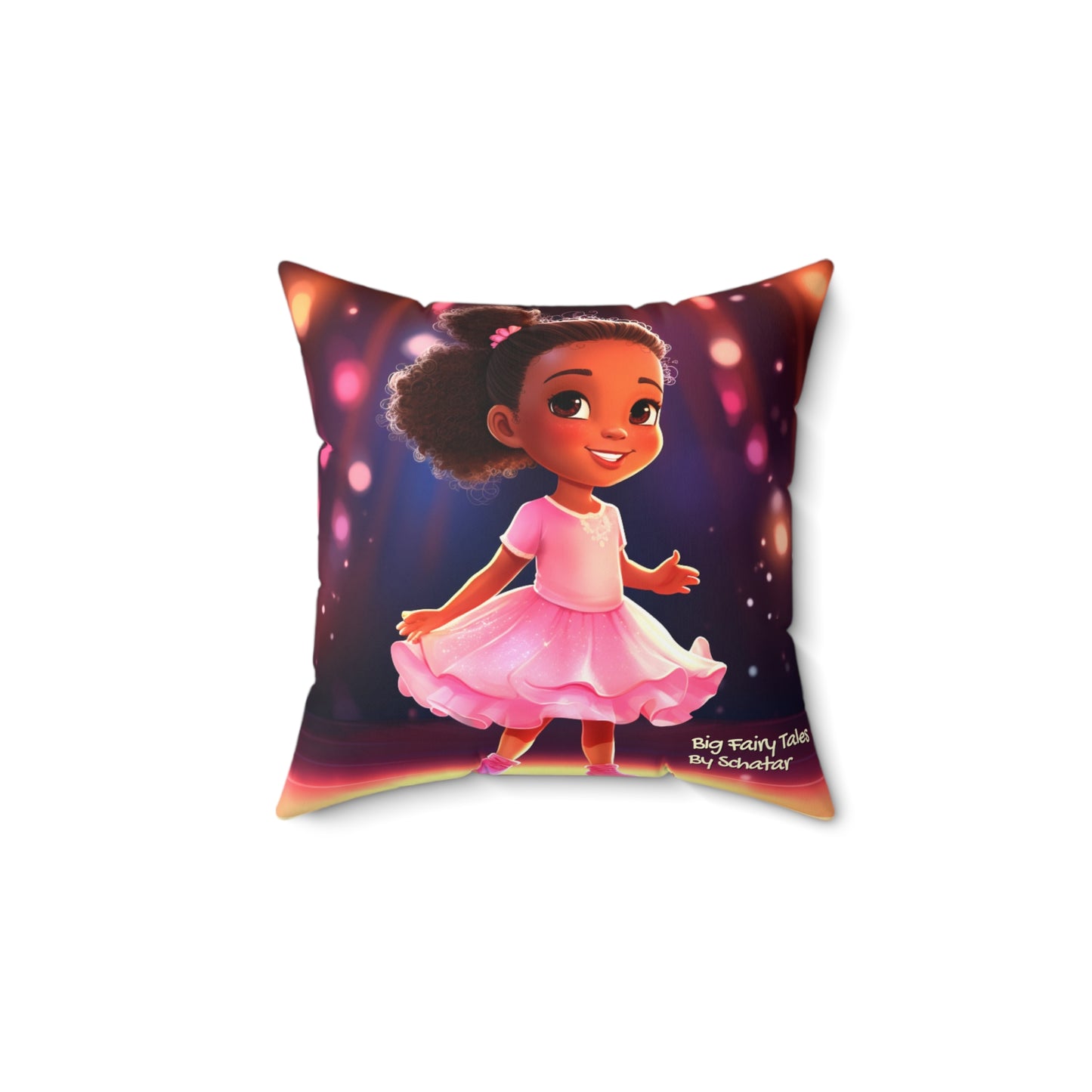 Prima Ballerina - Big Little Professionals Plush Pillow 3 From Big Fairy Tales By Schatar