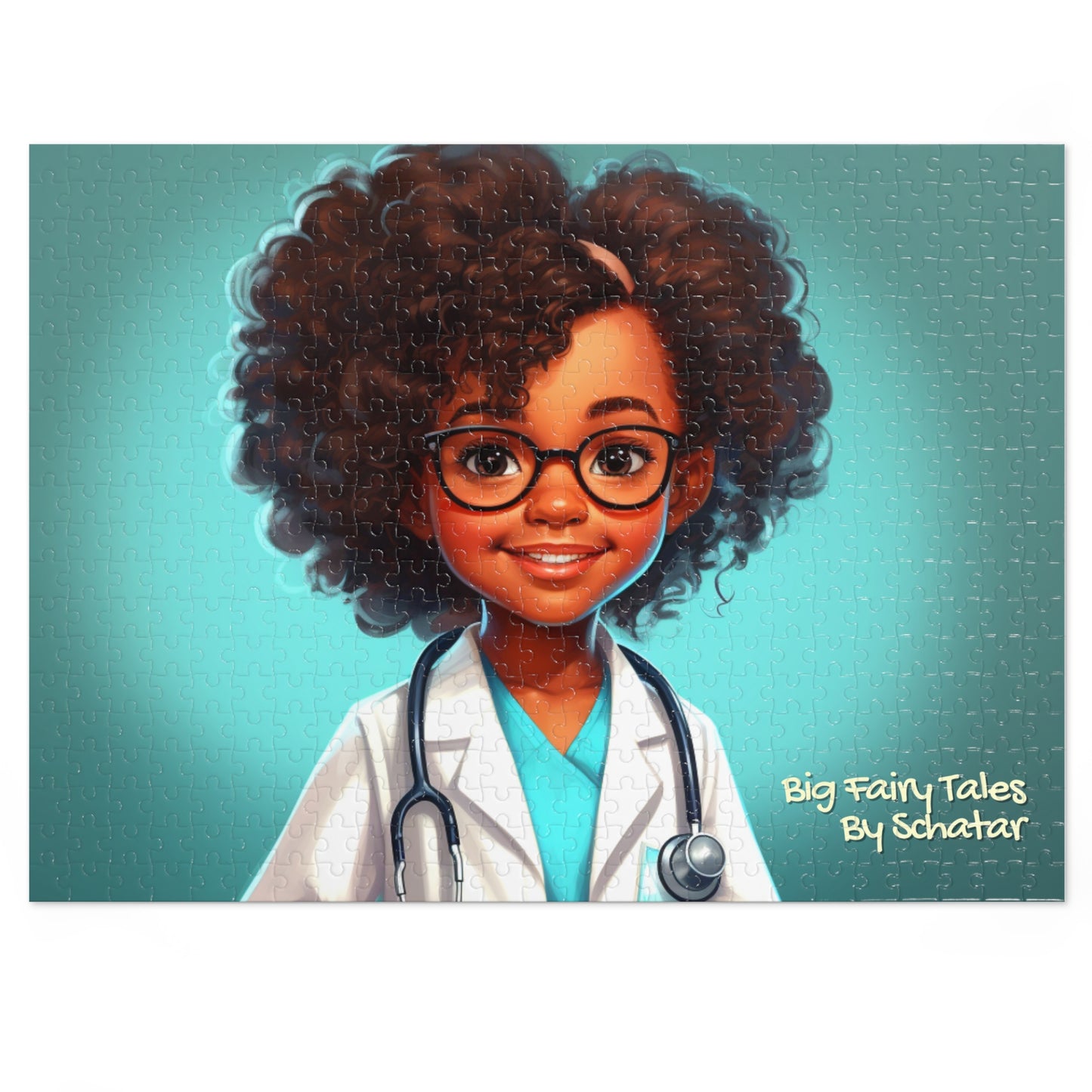 The Doctor - Big Little Professionals Puzzle 7 From Big Fairy Tales By Schatar