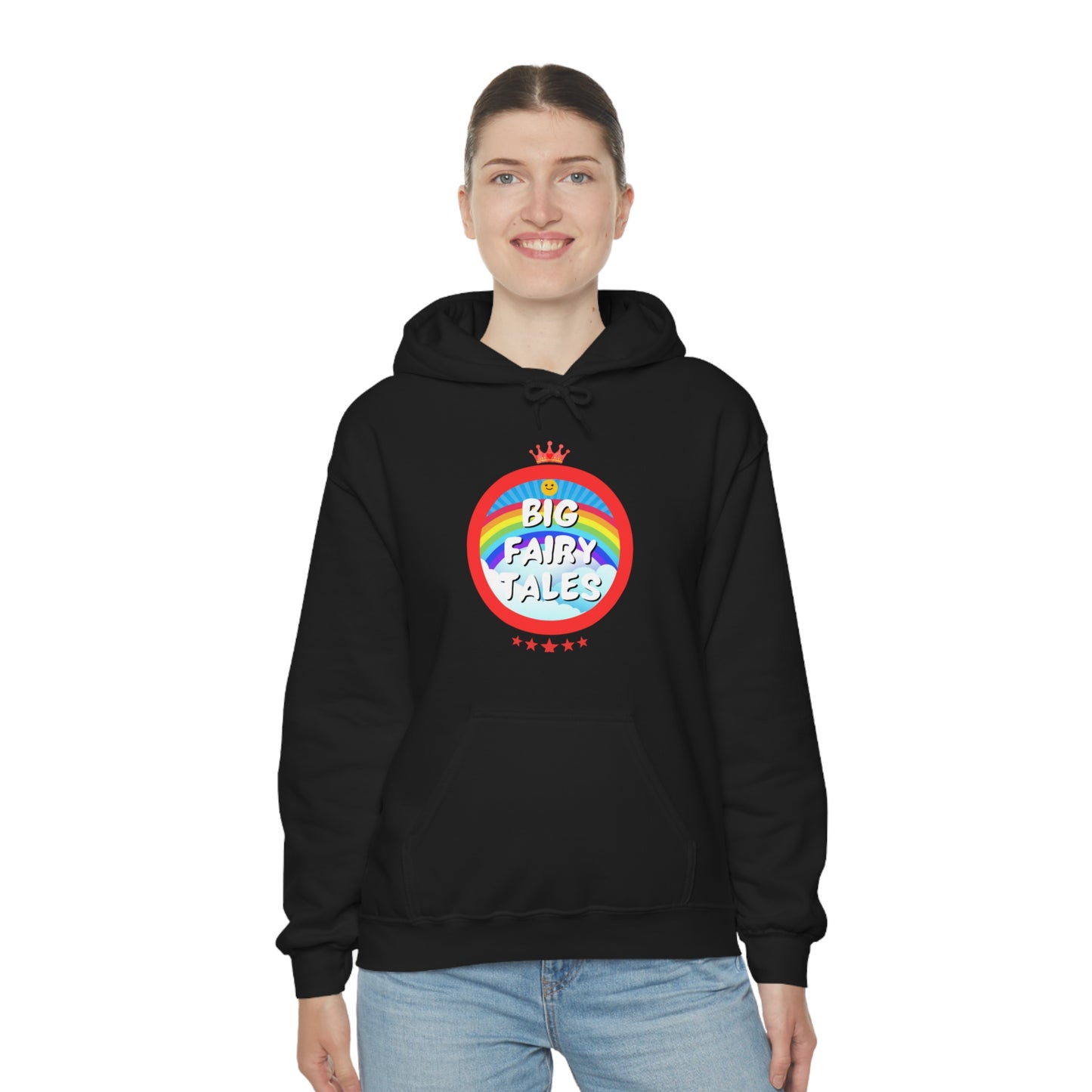 Big Fairy Tales By Schatar Unisex Heavy Blend™ Hooded Sweatshirt