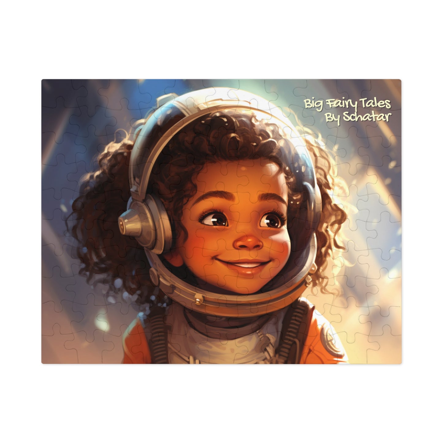 Astronaut - Big Little Professionals Puzzle 1 From Big Fairy Tales By Schatar