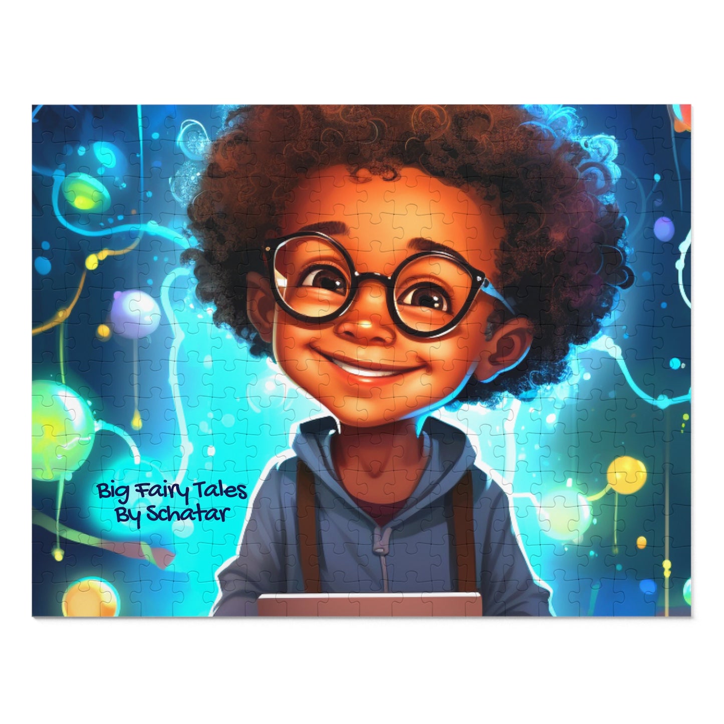 Computer Scientist - Big Little Professionals Puzzle 2 From Big Fairy Tales By Schatar