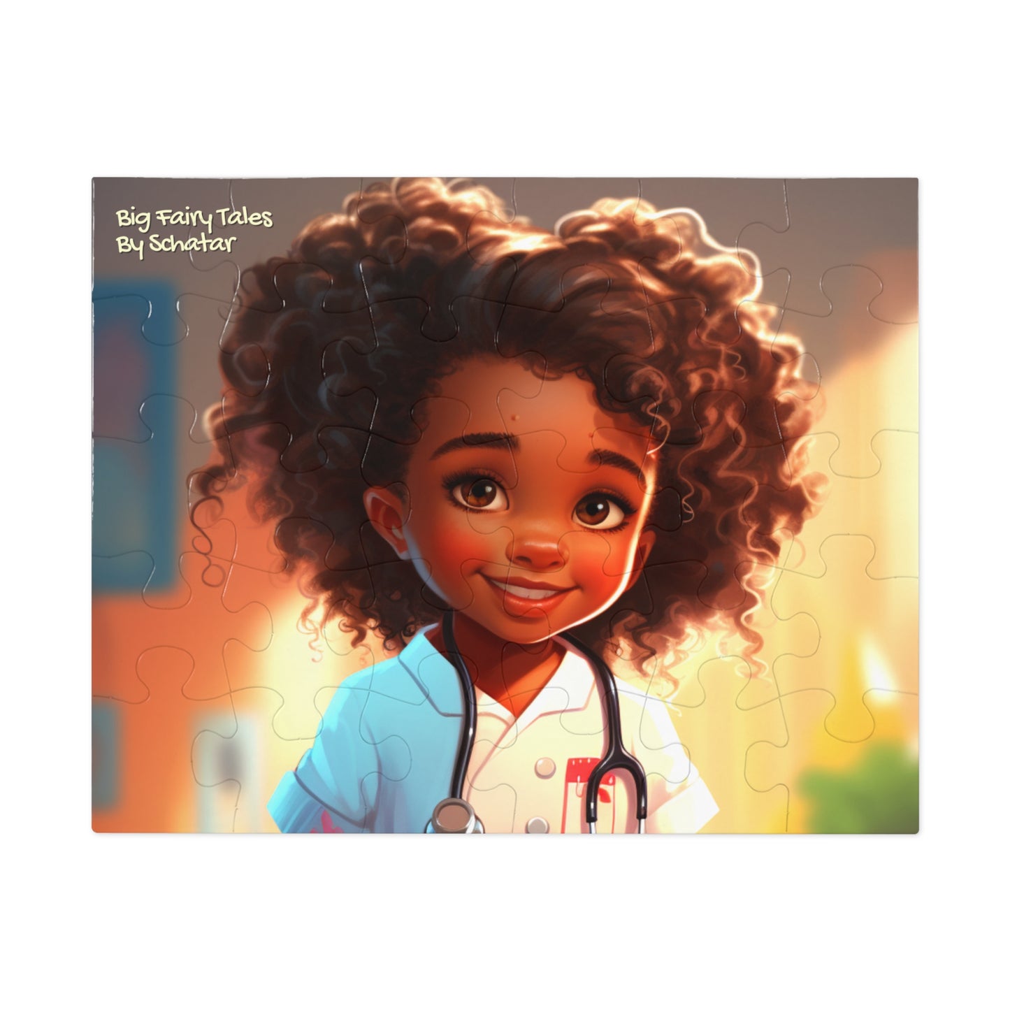 Nurse - Big Little Professionals Puzzle 19 From Big Fairy Tales By Schatar