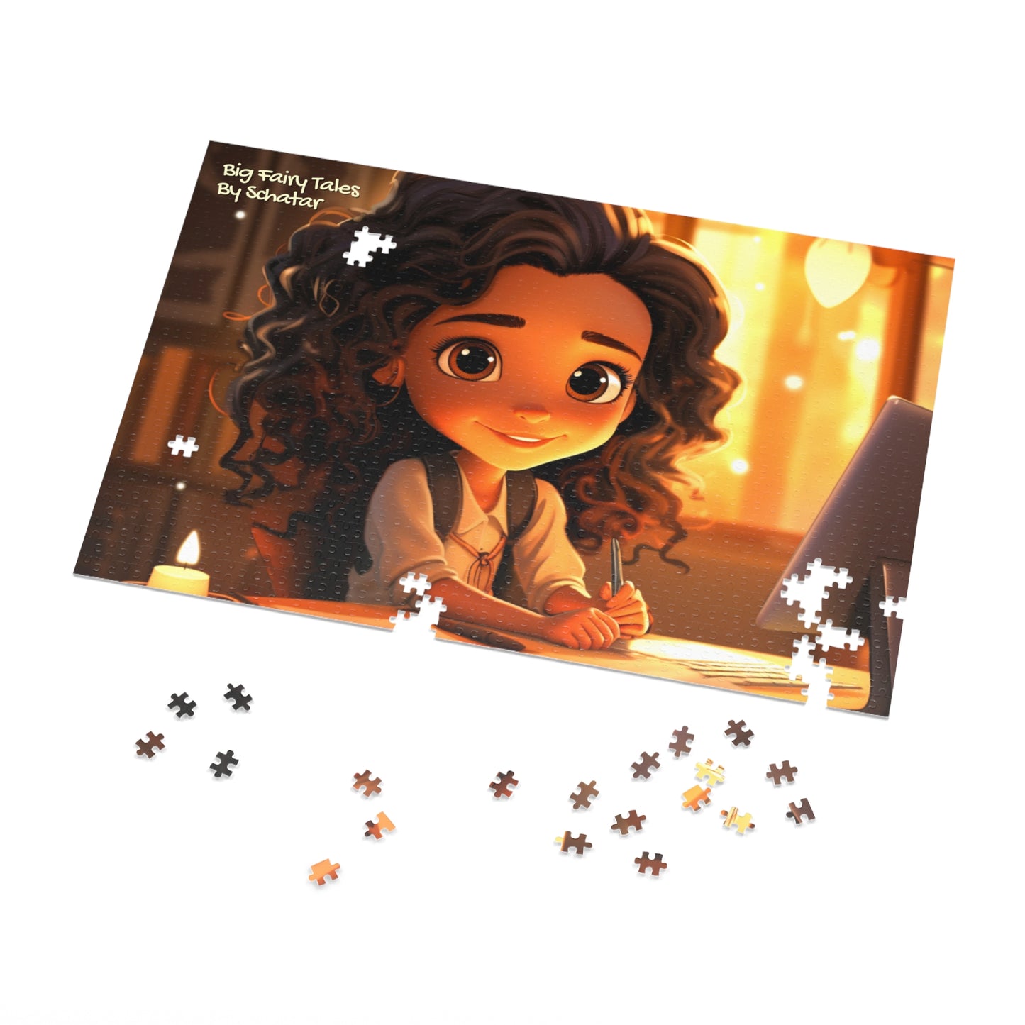 Writer - Big Little Professionals Puzzle 8 From Big Fairy Tales By Schatar