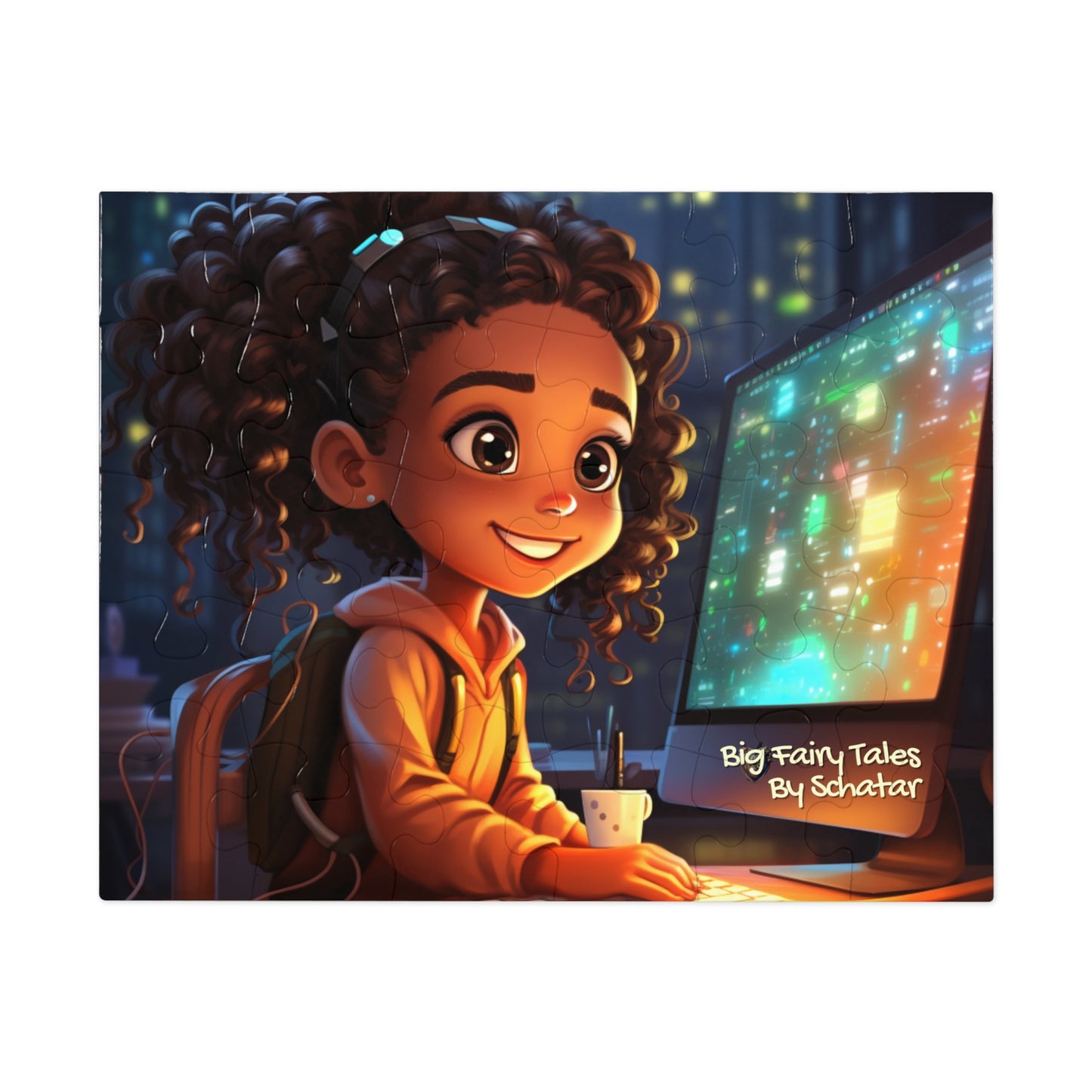 Prompt Engineer - Big Little Professionals Puzzle 16 From Big Fairy Tales By Schatar