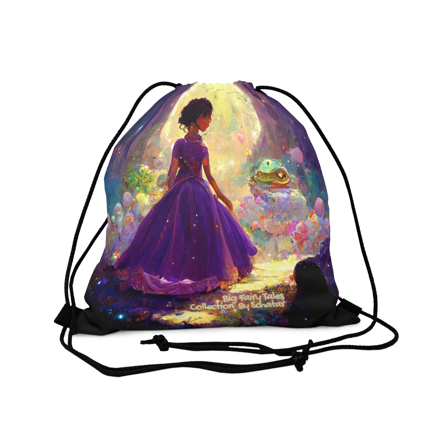 Big Fairy Tales By Schatar Princess And Frog Prince Cinch Sack