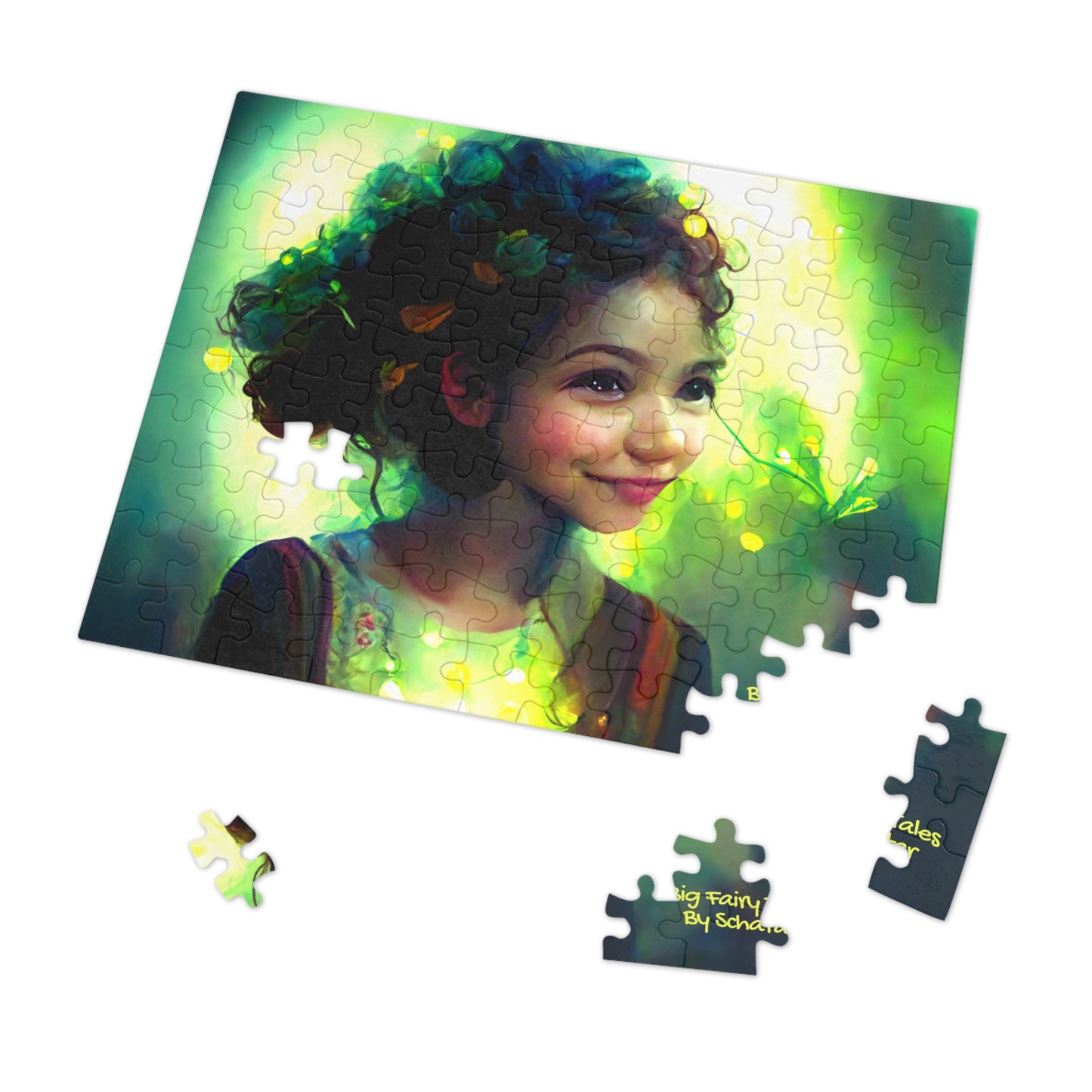 Big Fairy Tales By Schatar - Jackie's Beanstalk Original Jigsaw Puzzle