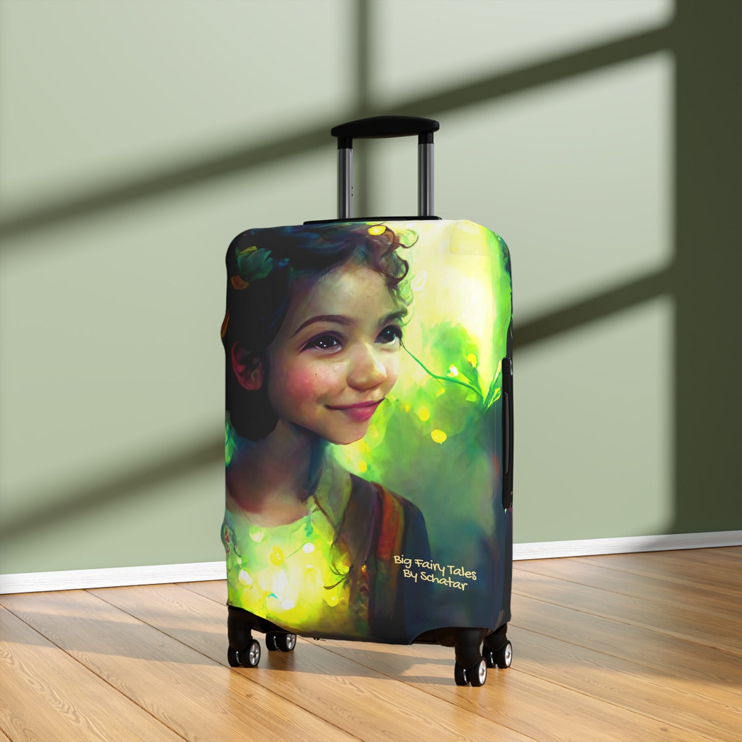 Big Fairy Tales By Jackies Beanstalk Luggage Cover