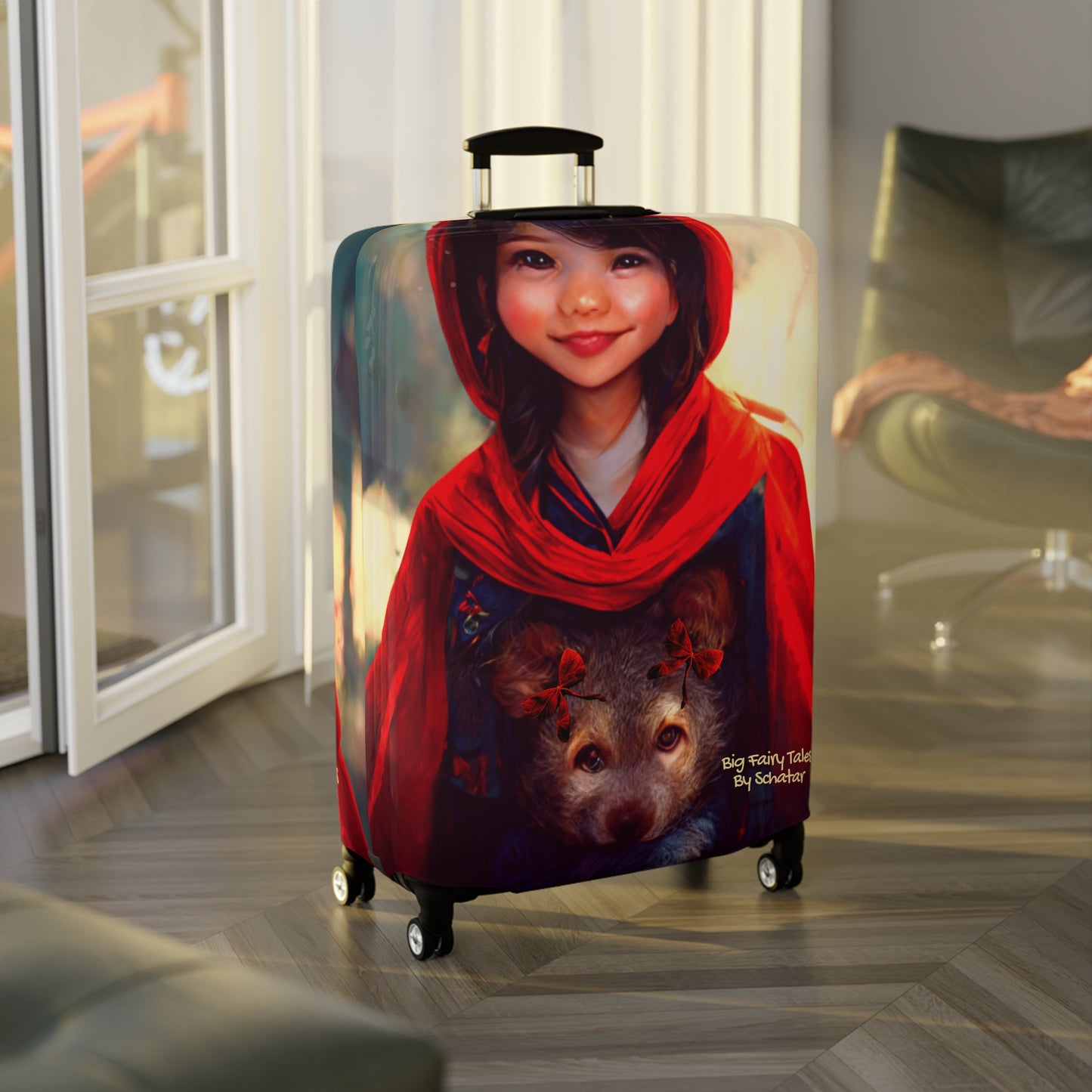 Big Fairy Tales By Little Red Riding Hood Luggage Cover