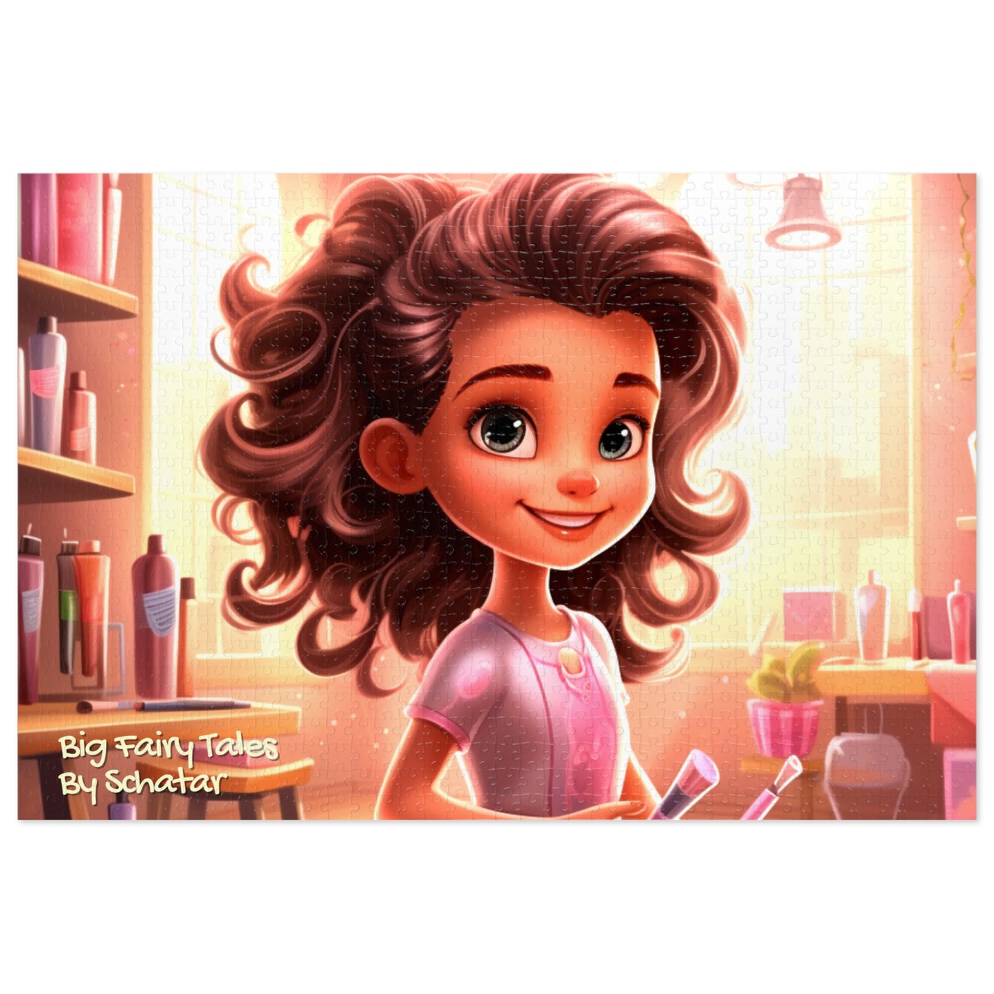 Cosmetic Line Founder - Big Little Professionals Puzzle 21 From Big Fairy Tales By Schatar