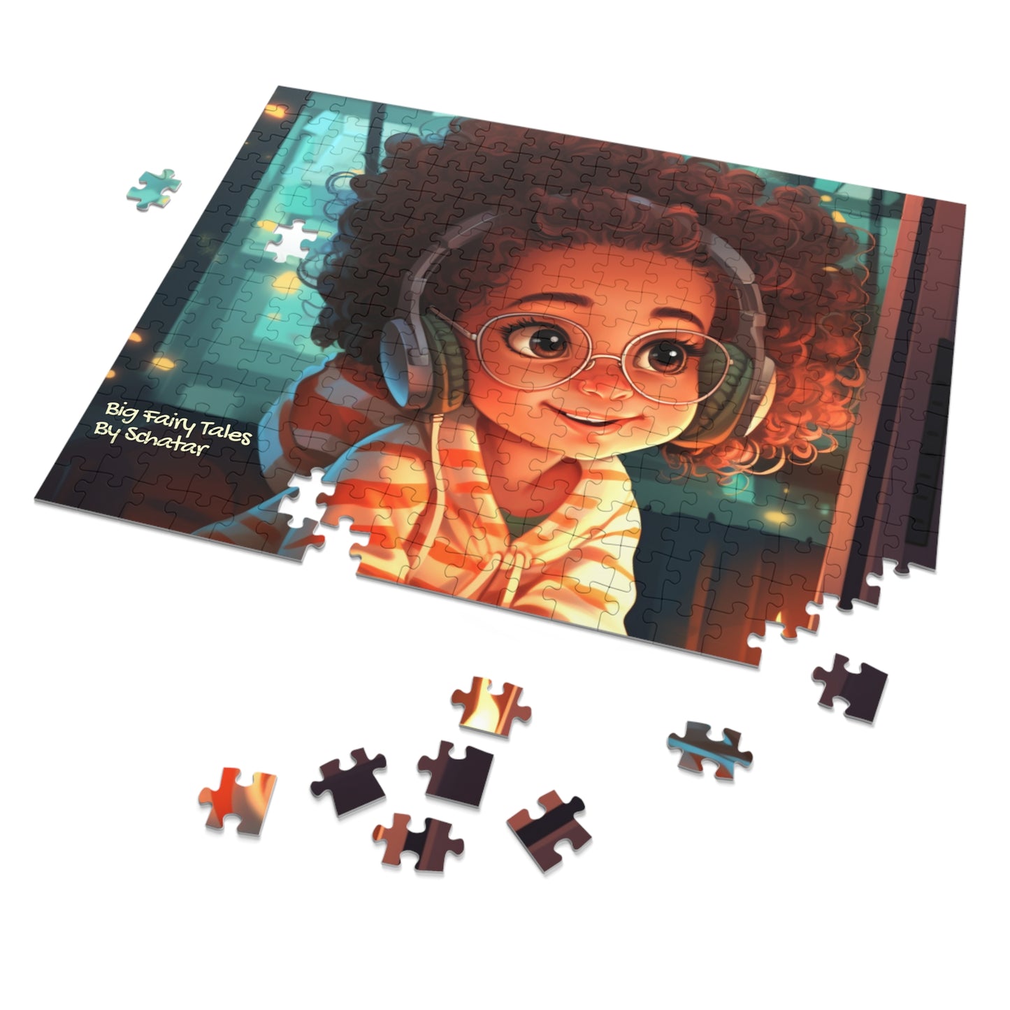 Multimedia Producer - Big Little Professionals Puzzle 17 From Big Fairy Tales By Schatar