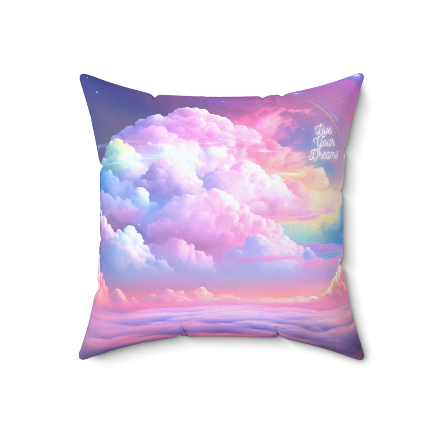 Rainbow Dreams Plush Pillow From Big Fairy Tales By Schatar