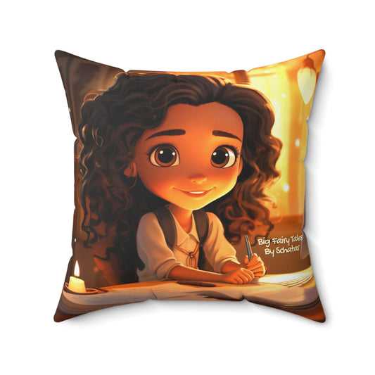 Writer - Big Little Professionals Plush Pillow 8 From Big Fairy Tales By Schatar