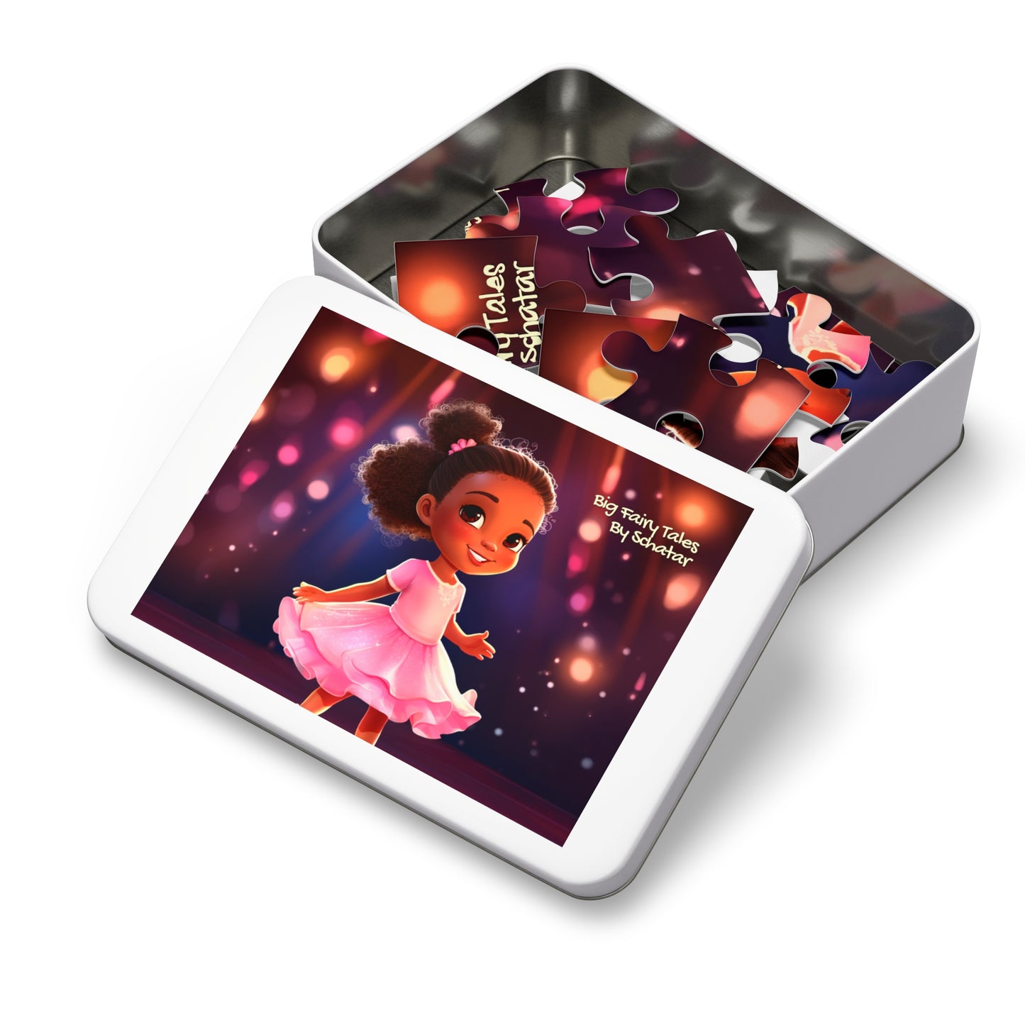 Prima Ballerina - Big Little Professionals Puzzle 3 From Big Fairy Tales By Schatar