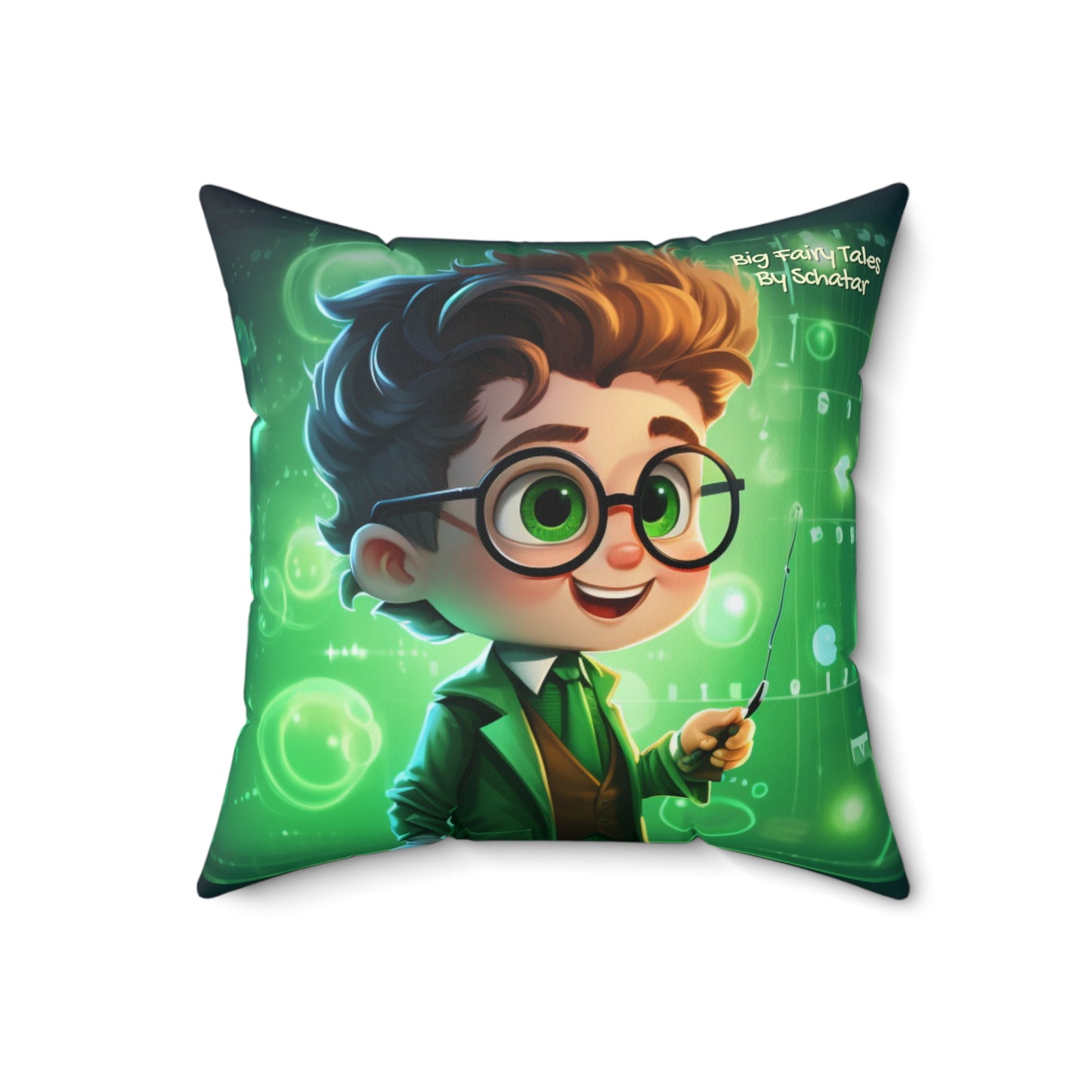 Professor - Big Little Professionals Plush Pillow 11 From Big Fairy Tales By Schatar