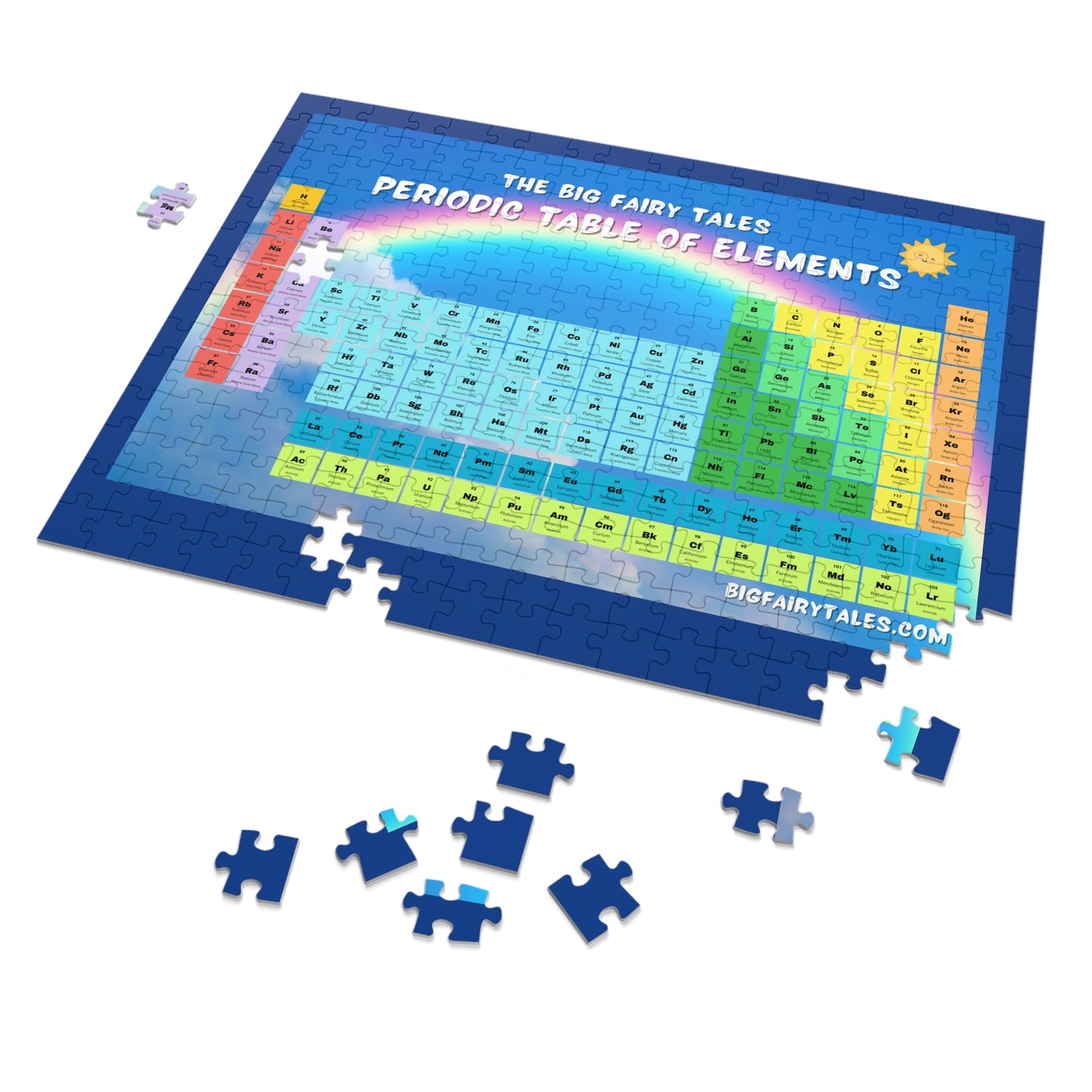 Big Fairy Tales By Schatar - STEM Puzzle - Periodic Table Of Elements