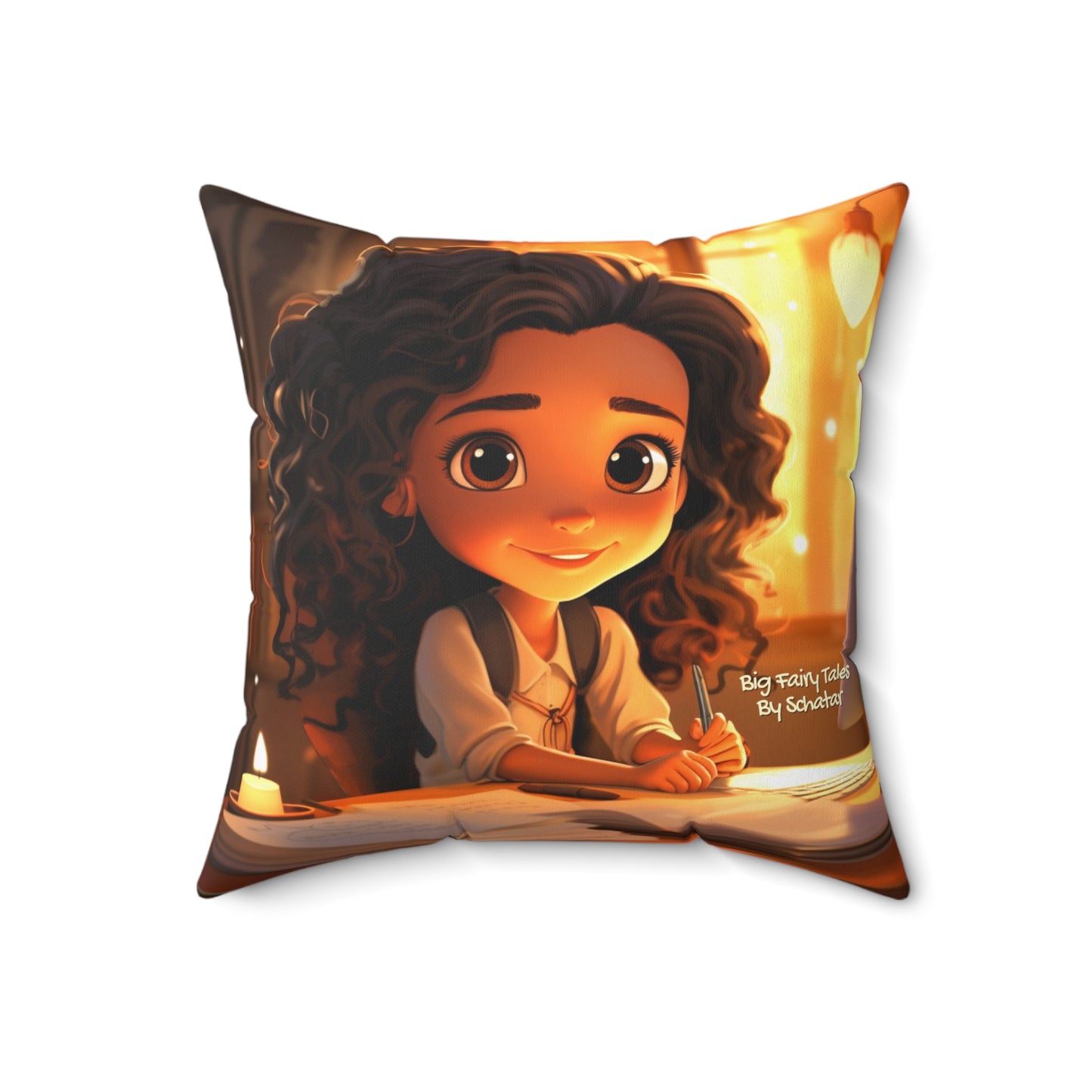 Writer - Big Little Professionals Plush Pillow 8 From Big Fairy Tales By Schatar