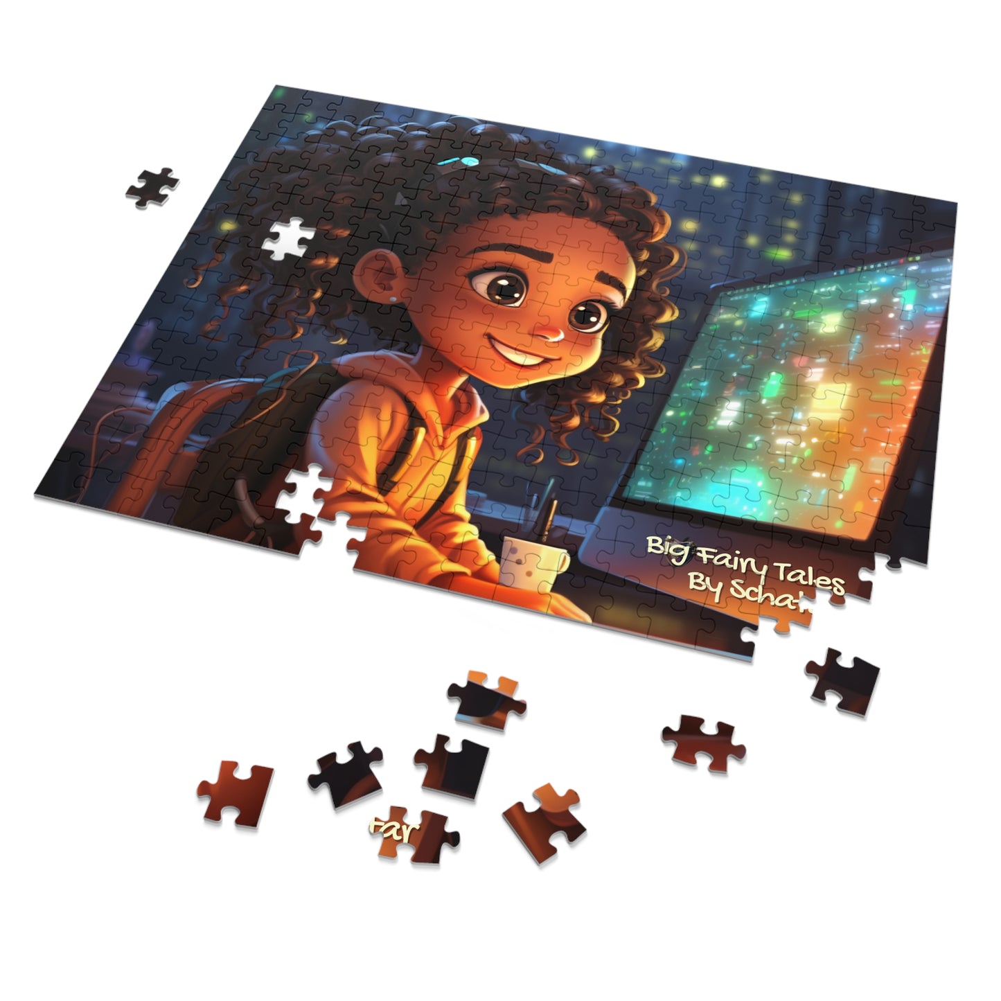Prompt Engineer - Big Little Professionals Puzzle 16 From Big Fairy Tales By Schatar