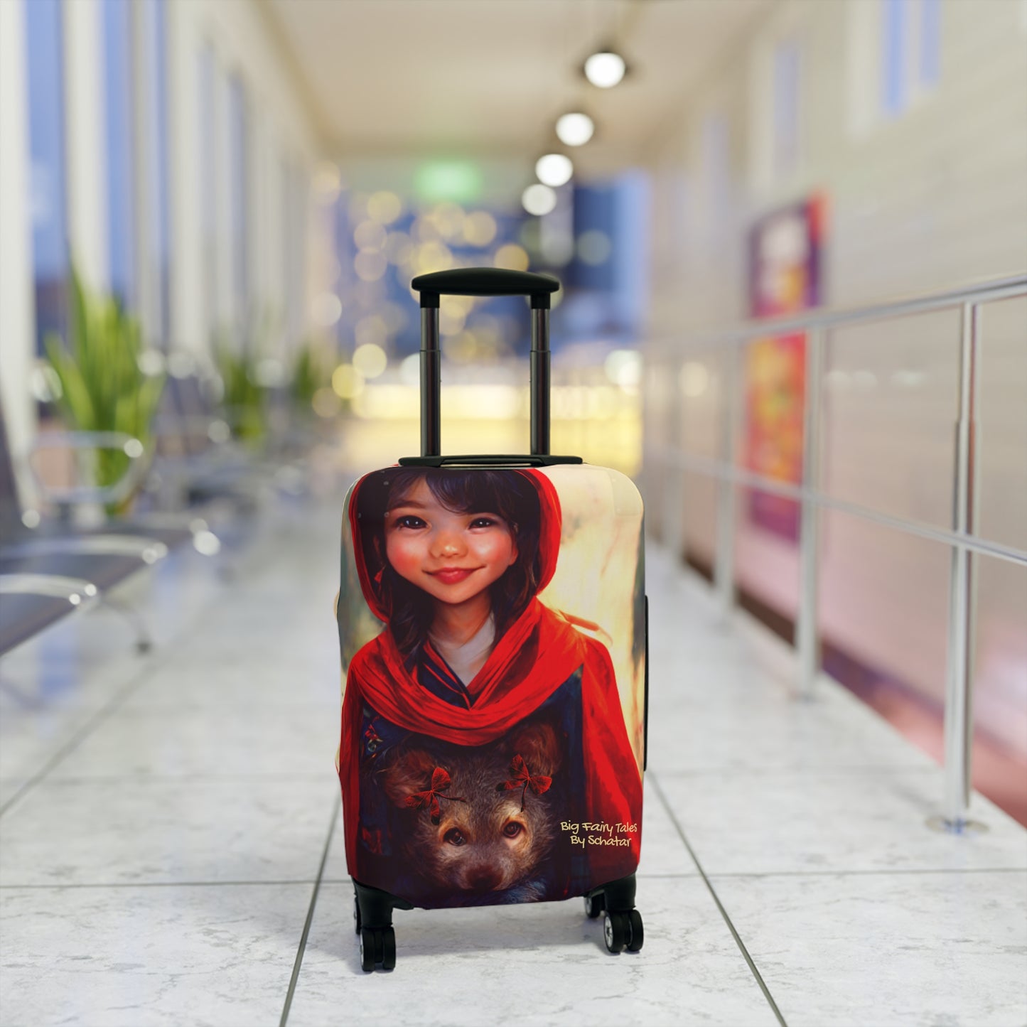 Big Fairy Tales By Little Red Riding Hood Luggage Cover