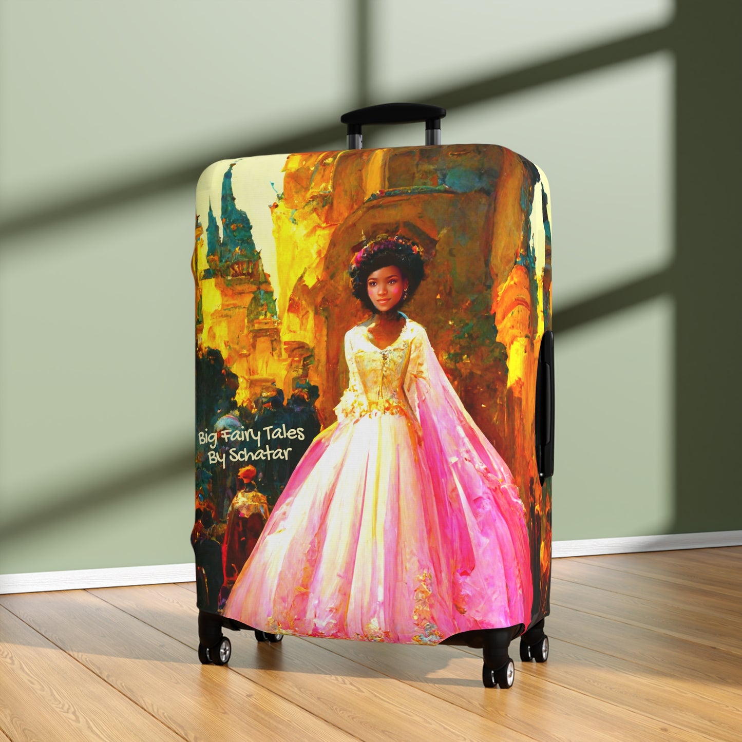 Big Fairy Tales By Schatar Cinderella Suite Luggage Cover