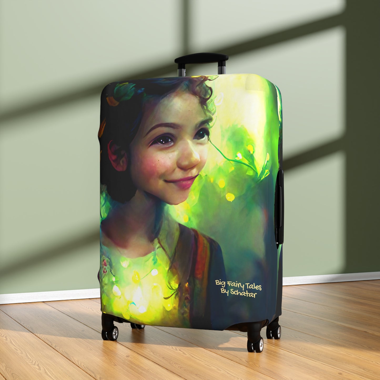 Big Fairy Tales By Jackies Beanstalk Luggage Cover