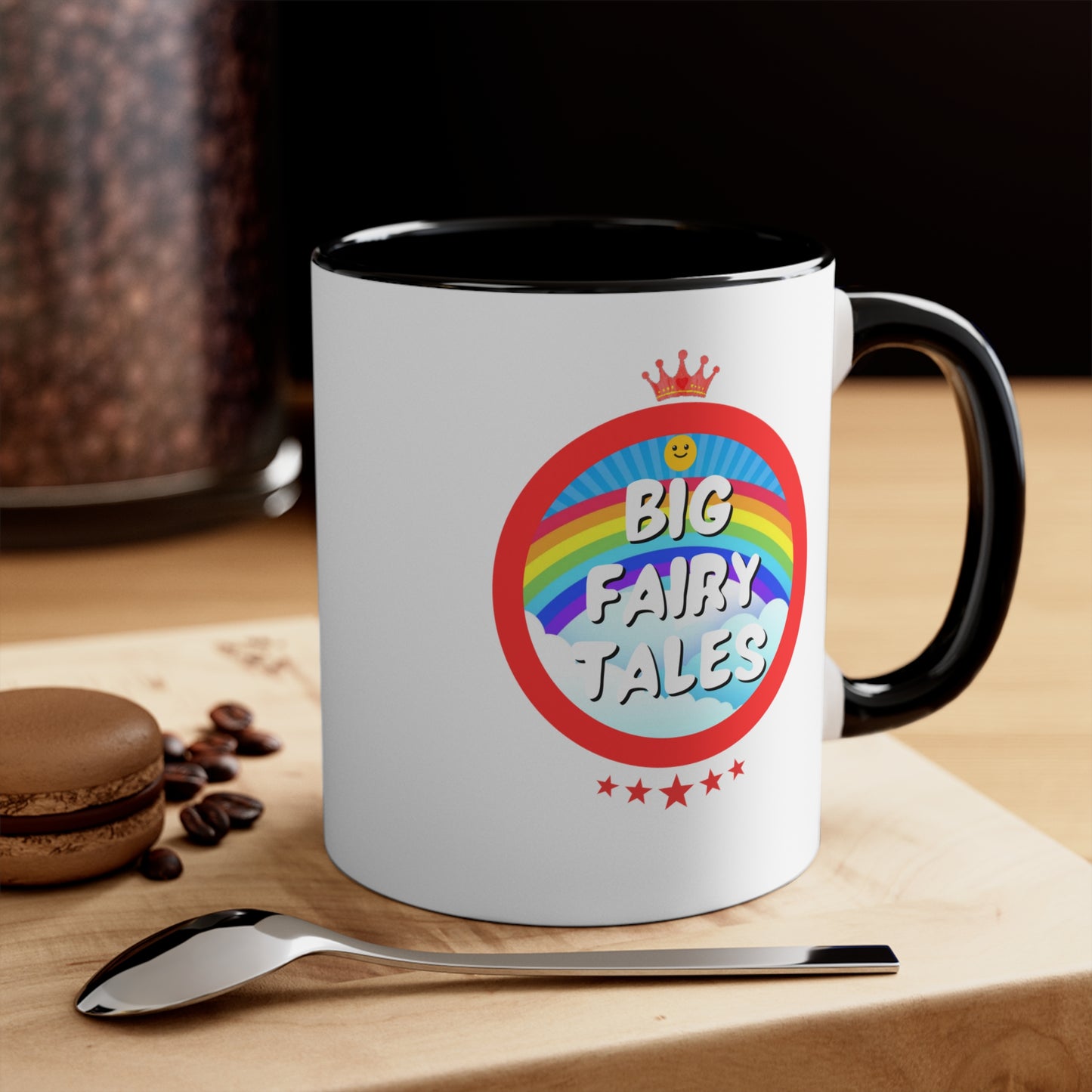 Big Fairy Tales By Schatar Rainbow Dreamscape: The Mug Of Whimsy For Dreamers - 11oz