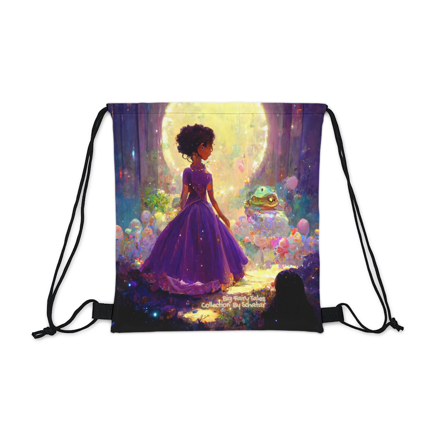 Big Fairy Tales By Schatar Princess And Frog Prince Cinch Sack