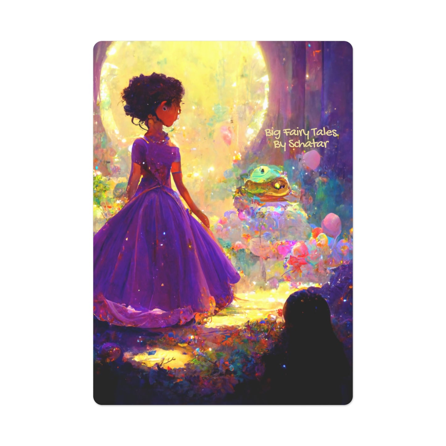 Big Fairy Tales By Schatar Princess and Frog Prince Playing Cards
