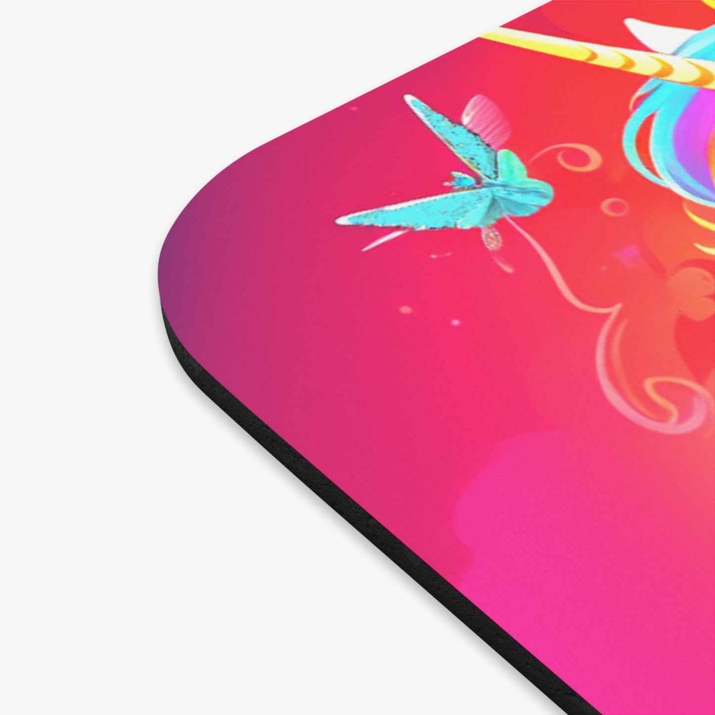 Rainbow Unicorn Mouse Pad From Big Fairy Tales By Schatar