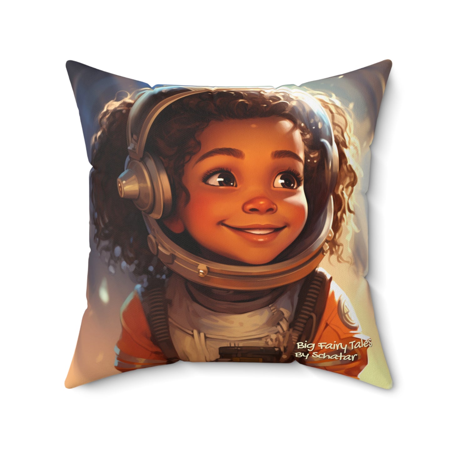Astronaut - Big Little Professionals Plush Pillow 1 From Big Fairy Tales By Schatar