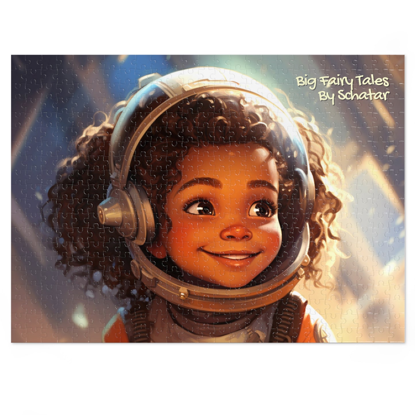 Astronaut - Big Little Professionals Puzzle 1 From Big Fairy Tales By Schatar